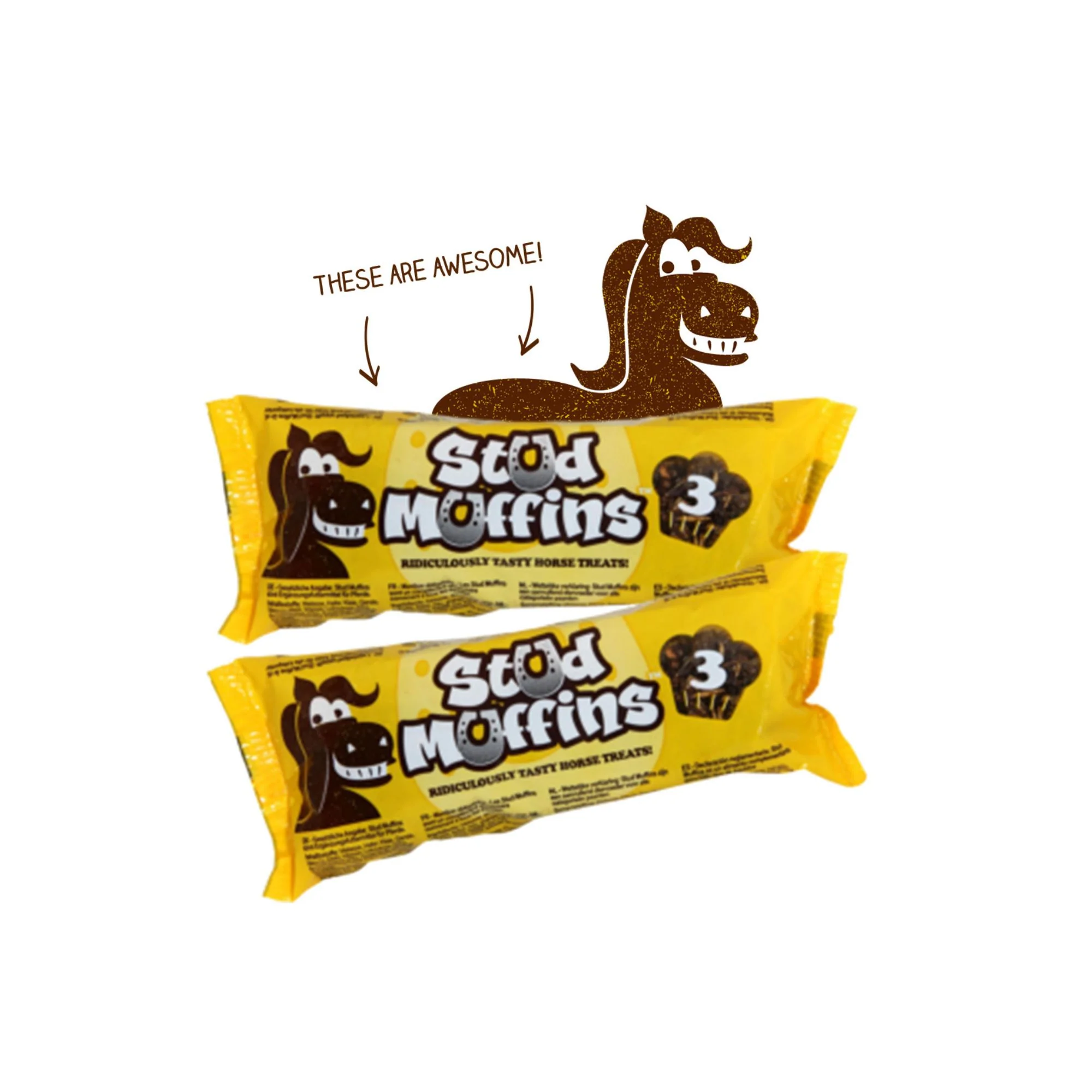 Stud Muffins Tasty Horse Treats 30 x 3 Bulk Pack - Image 3