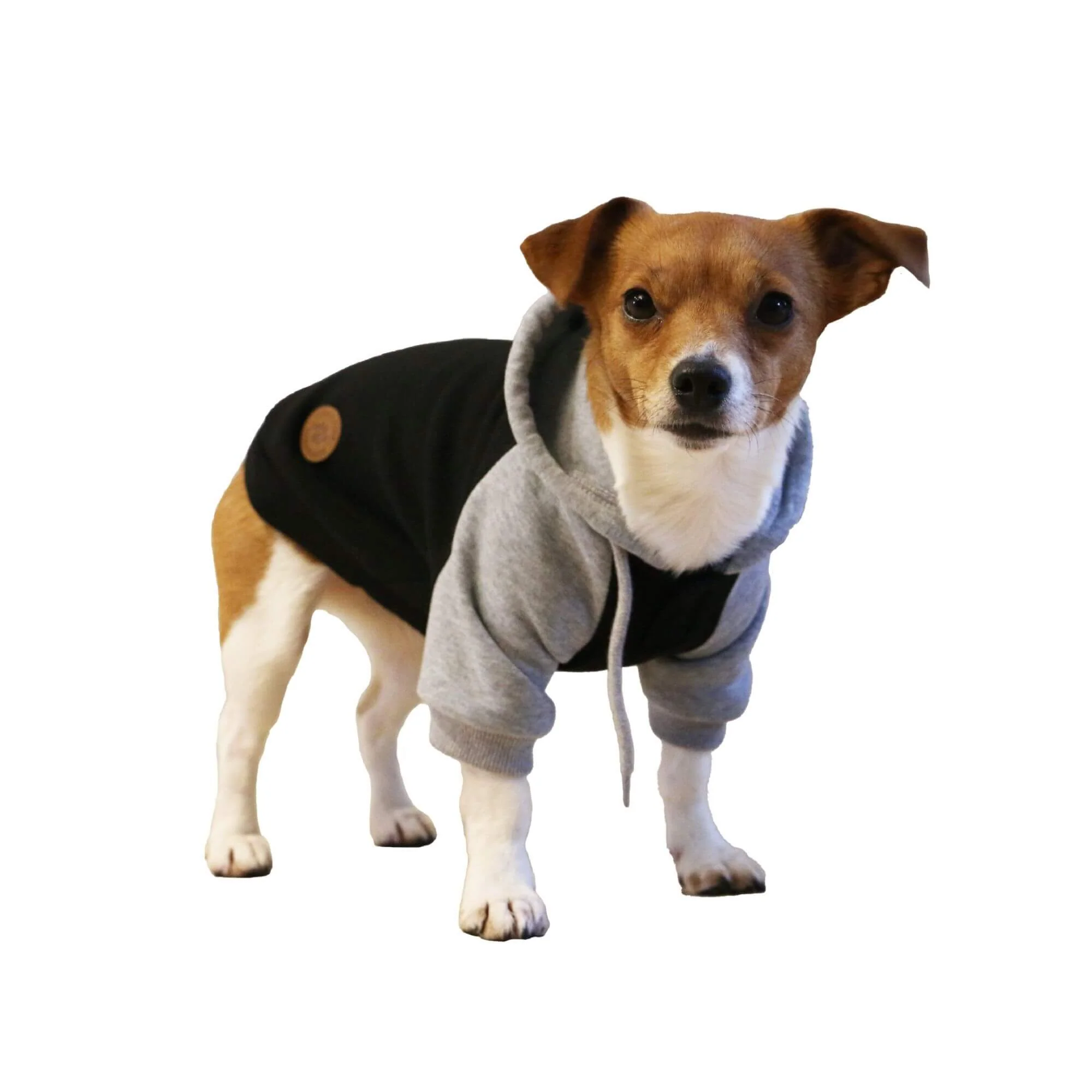 Ancol Muddy Paws Black & Grey Dog Jumper - Image 2