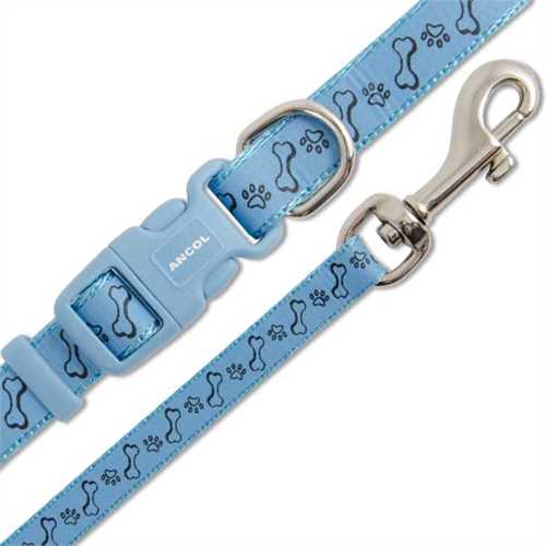 Ancol Small Bite Paw n Bone Collar & Lead Set - Image 2
