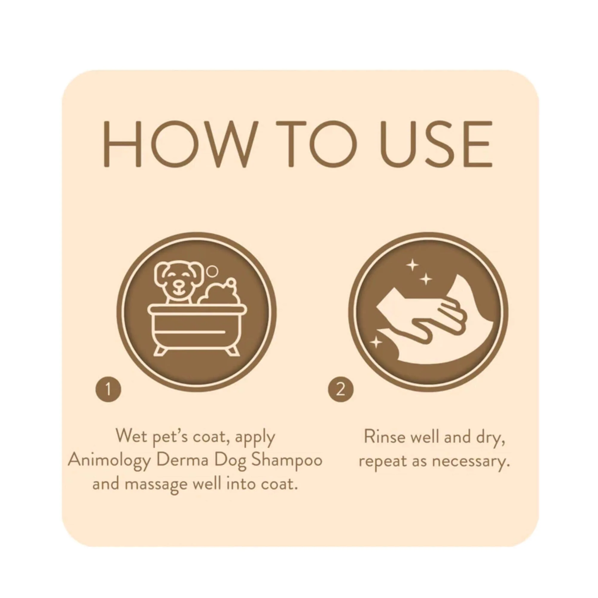 Animology Derma Dog Sensitive Skin Shampoo 6 x 250ml - Image 2