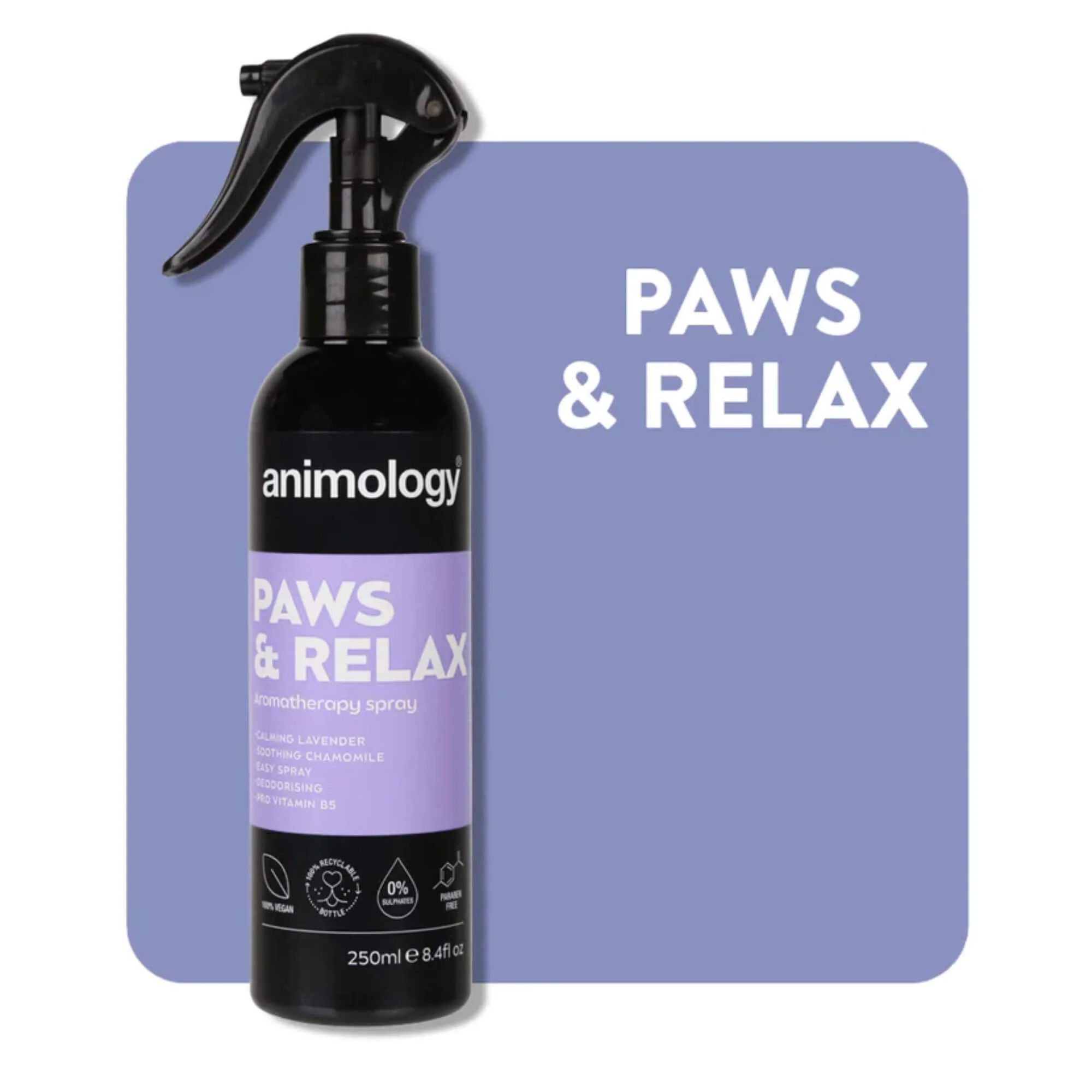 Animology Paws & Relax Aromatherapy Spray 6 x 250ml - Image 5