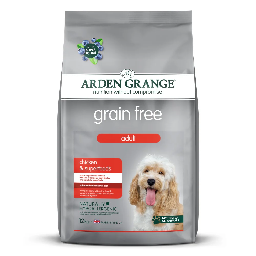 Arden Grange Adult Grain Free Chicken & Superfoods Dog Food - Image 2