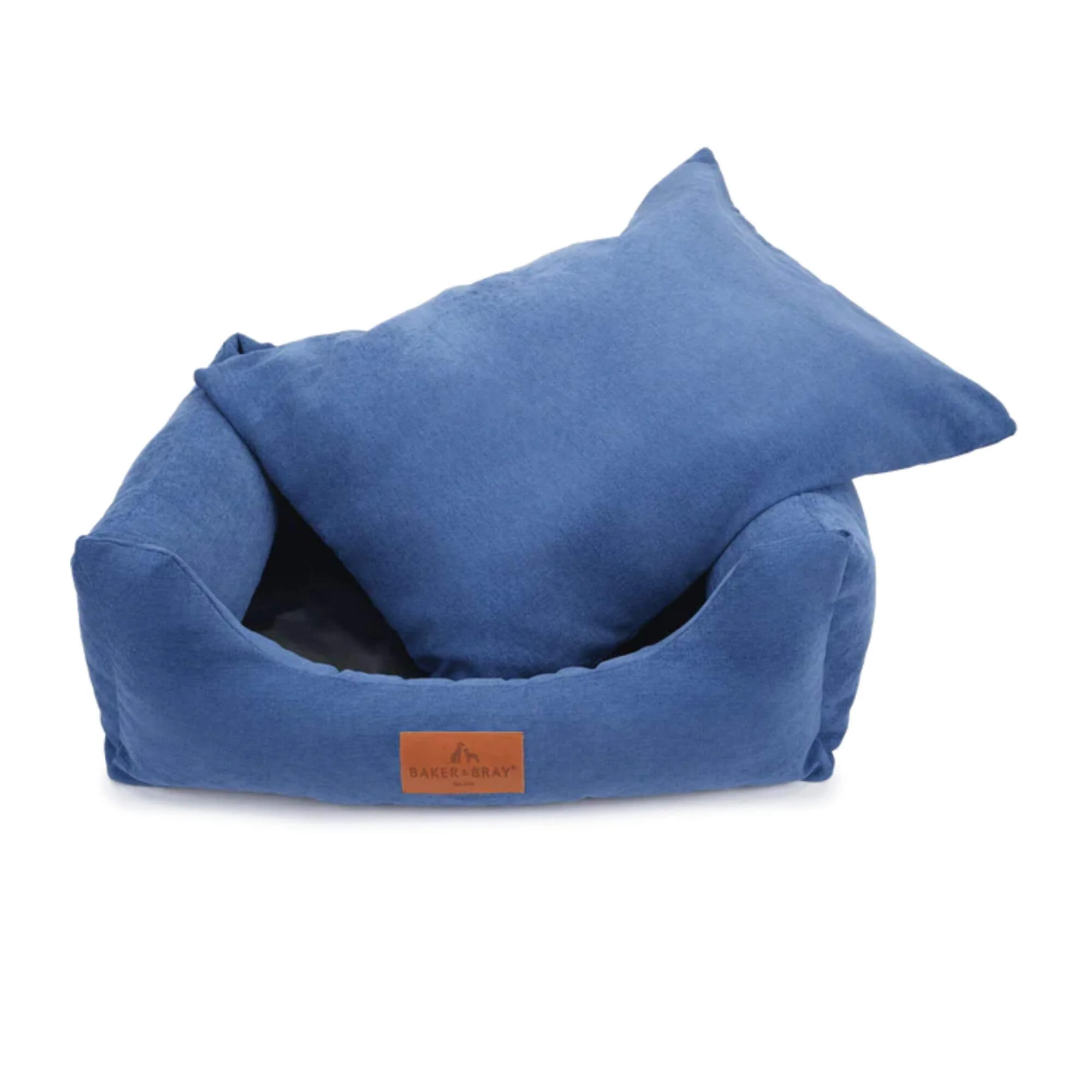 Baker & Bray Eco Luxe Orthopaedic Luxury Dog Bed - Regal Blue - Image 6
