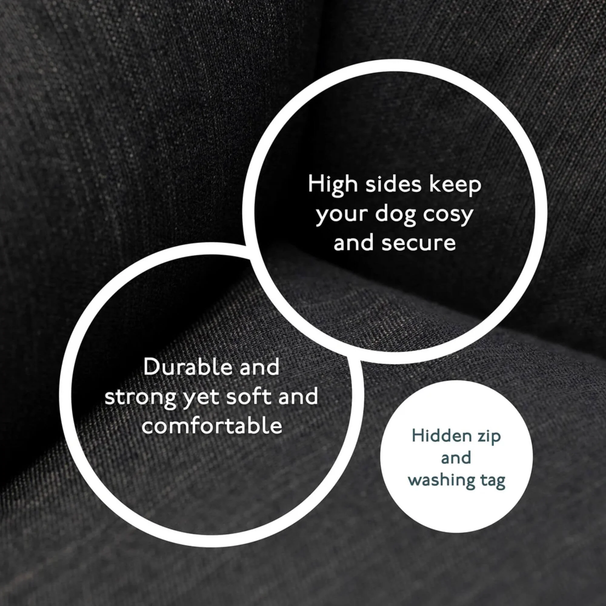 Baker & Bray Eco Luxe Orthopaedic Luxury Dog Bed - Regal Blue - Image 9