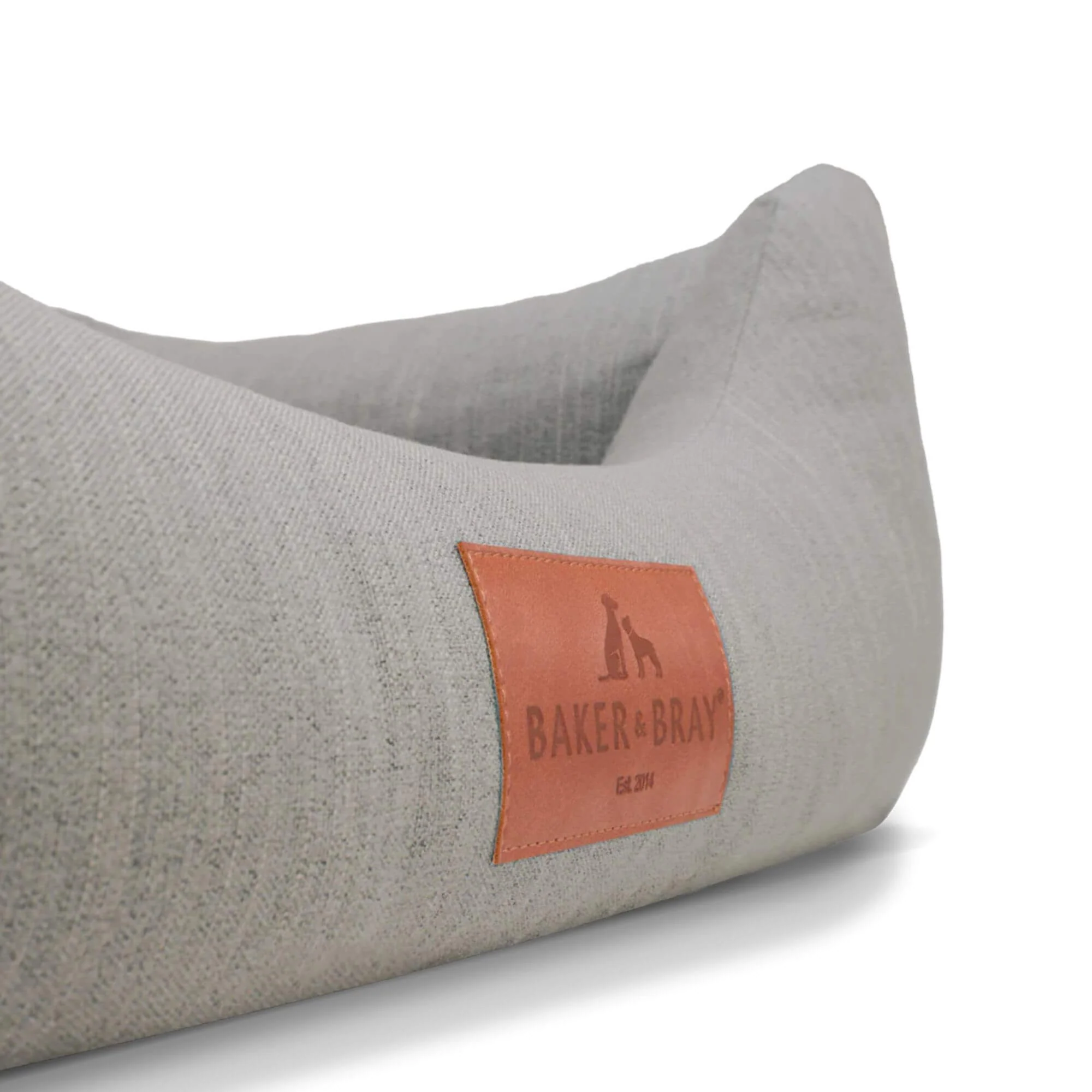 Baker & Bray Eco Comfort Orthopaedic Luxury Dog Bed - Warm Grey - Image 3
