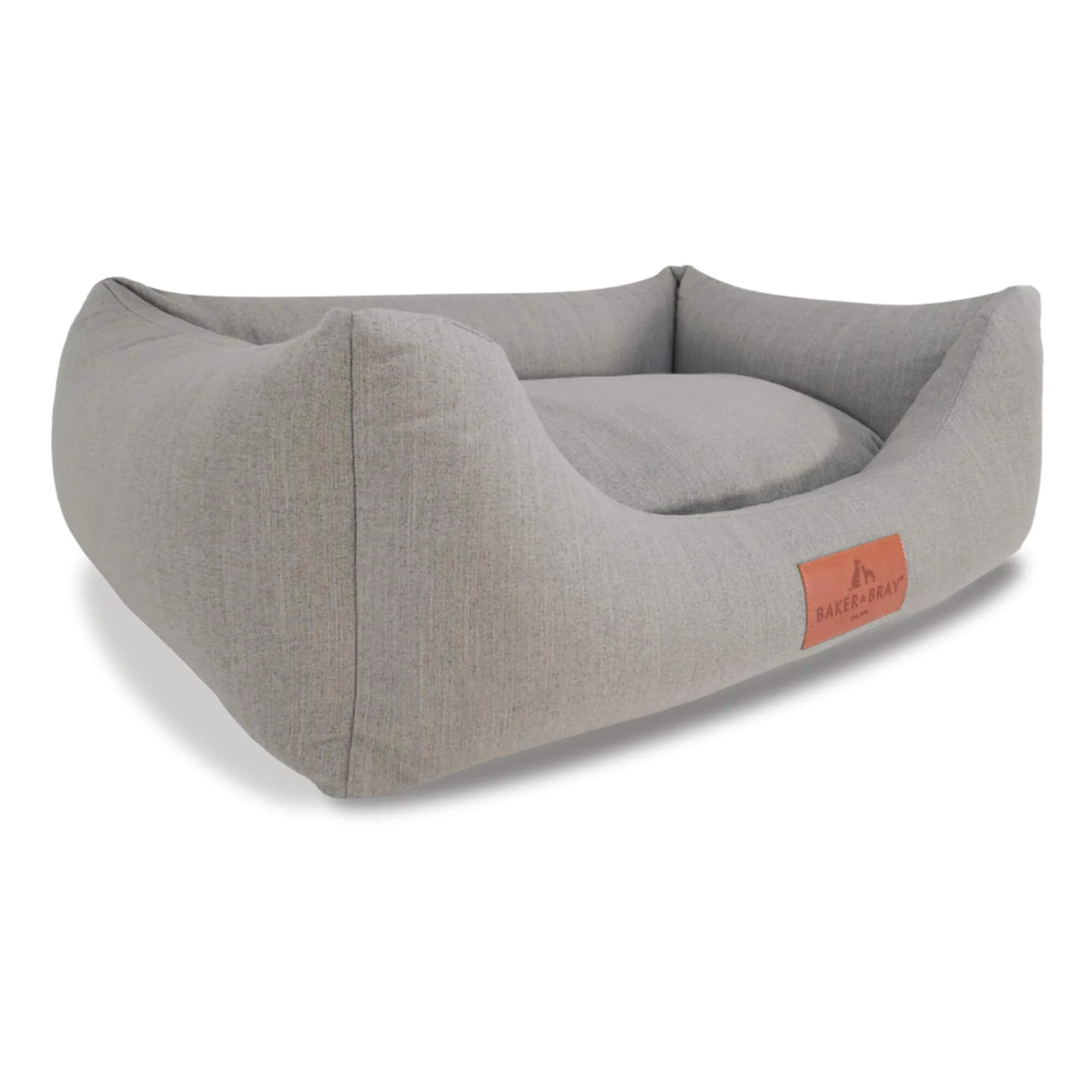 Baker & Bray Eco Comfort Orthopaedic Luxury Dog Bed - Warm Grey - Image 5