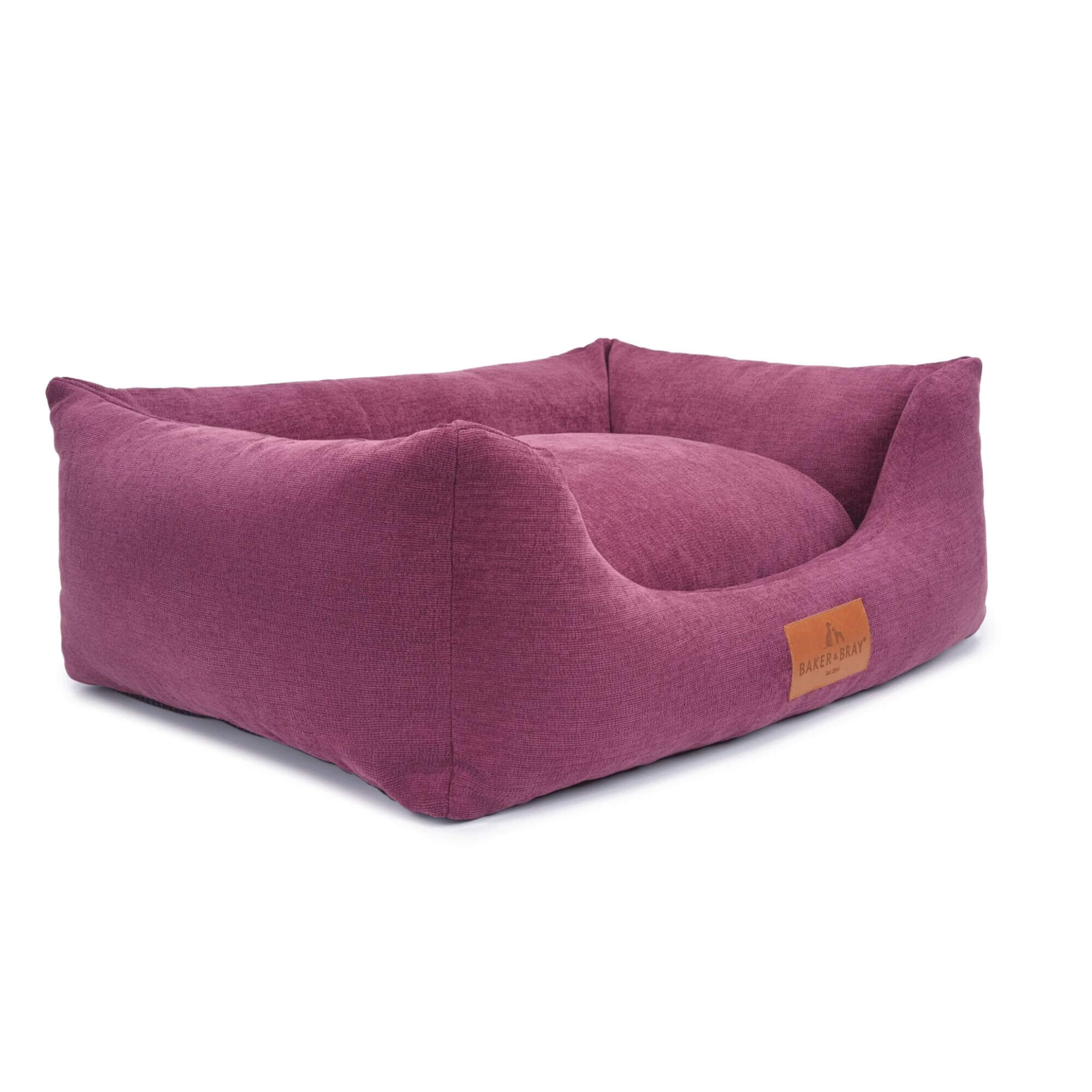 Baker & Bray Eco Luxe Orthopaedic Luxury Dog Bed - Rhubarb Red - Image 8