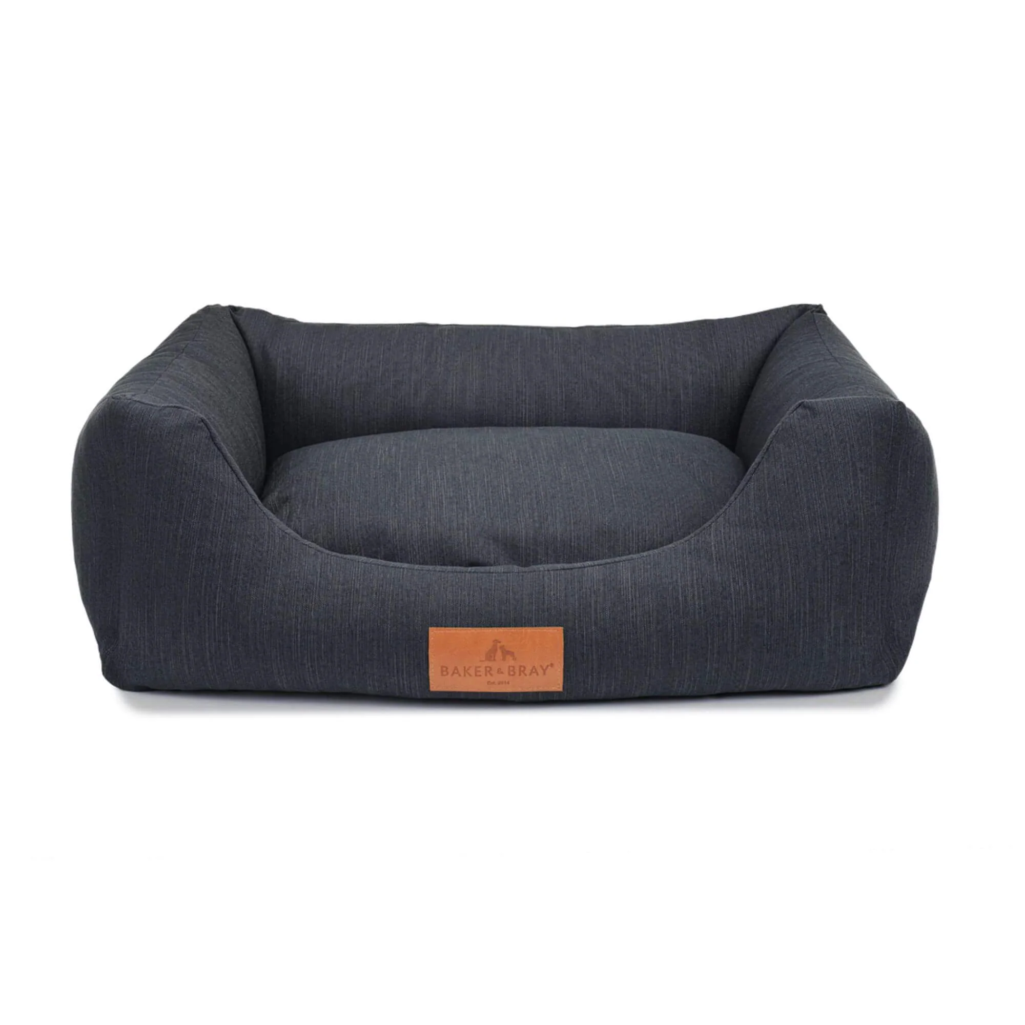 Baker & Bray Eco Luxe Orthopaedic Luxury Dog Bed - Slate Grey - Image 3