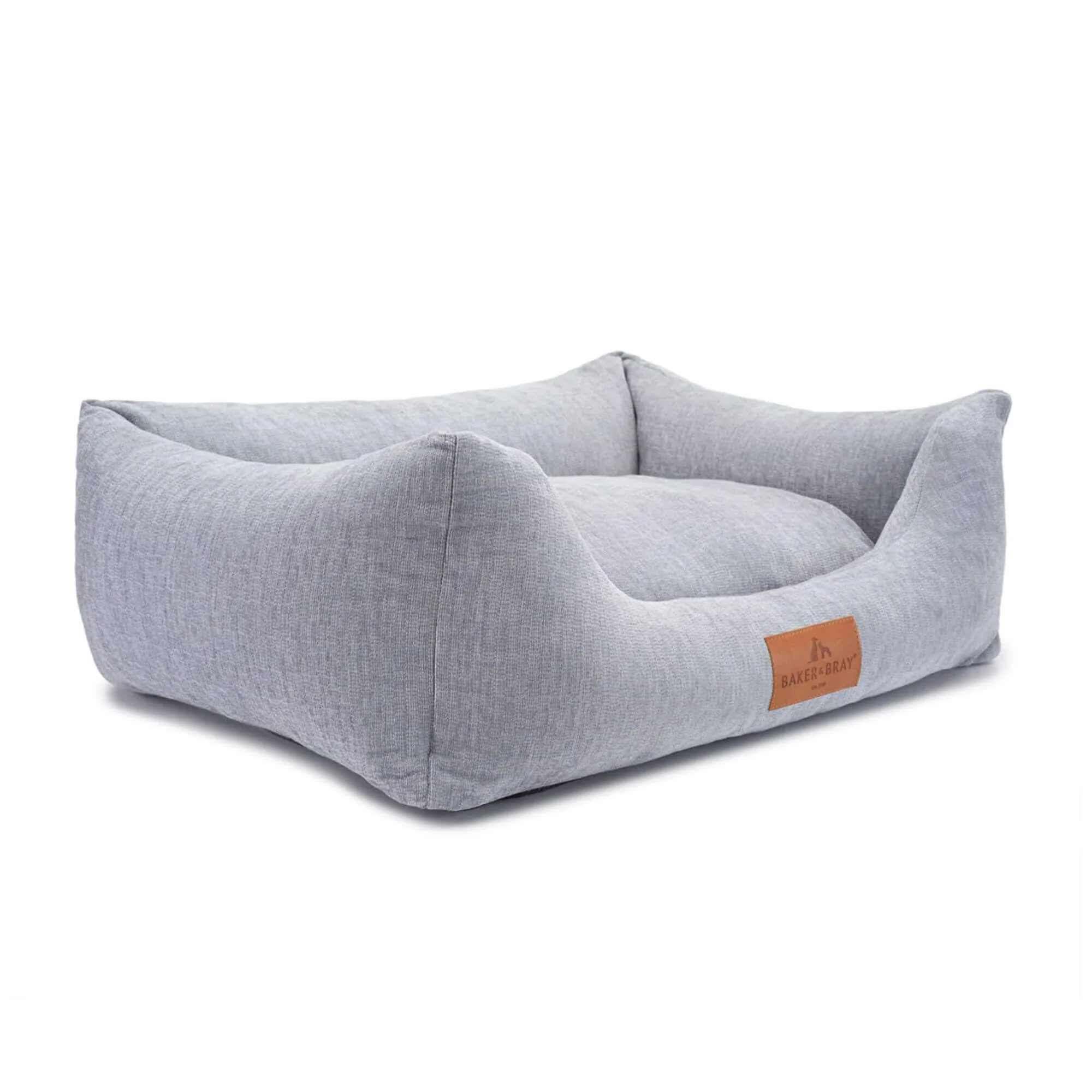 Baker & Bray Eco Luxe Orthopaedic Luxury Dog Bed - Stone Grey - Image 7