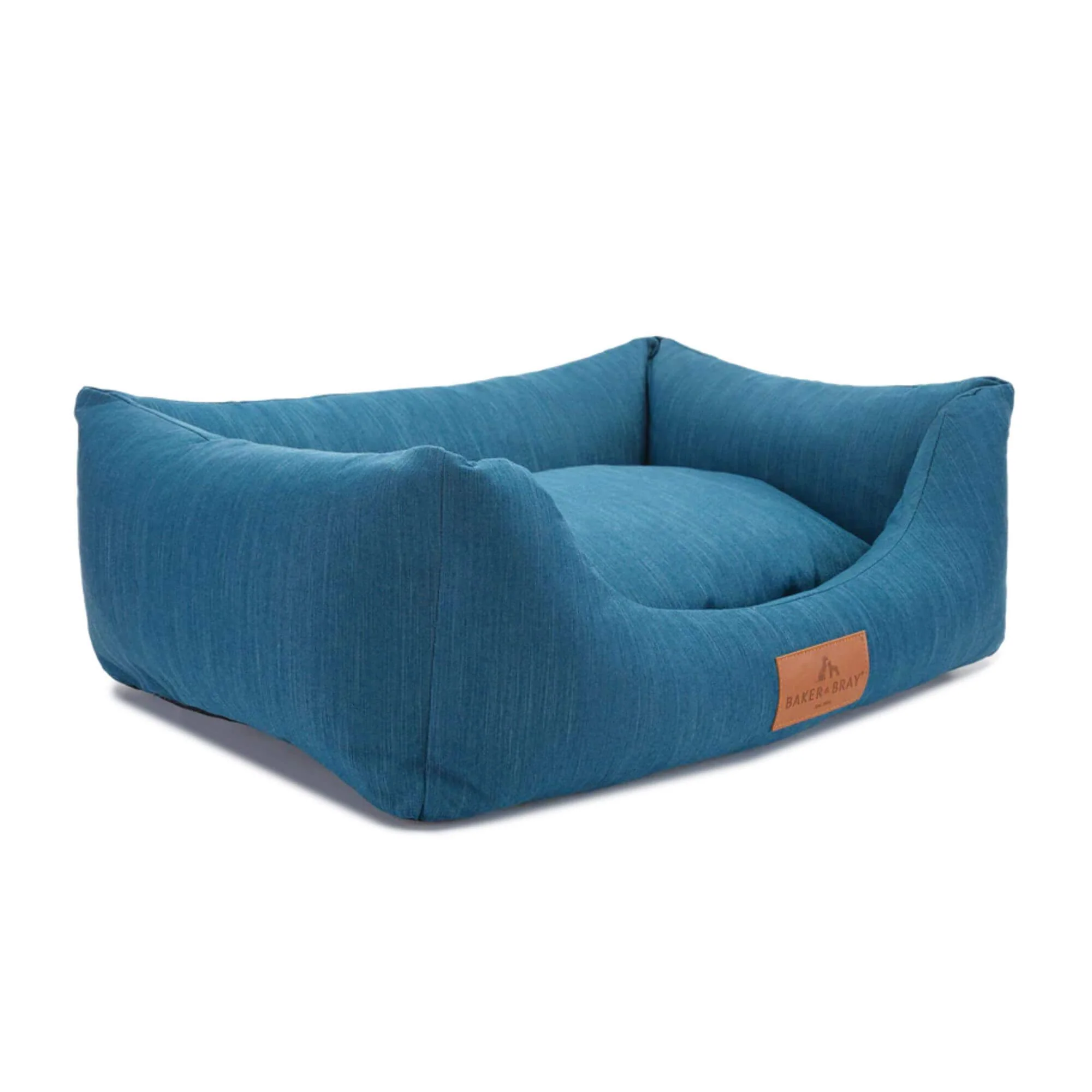 Baker & Bray Eco Luxe Orthopaedic Luxury Dog Bed - Teal - Image 7