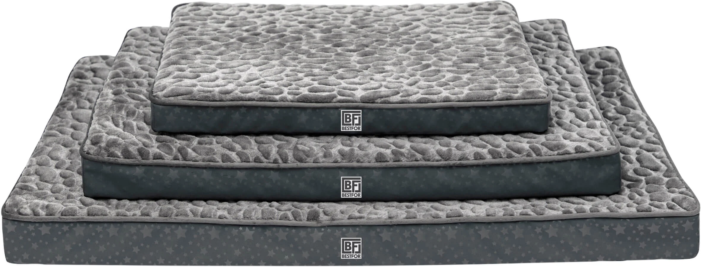 Bestfor Dog Bed with Charcoal Infused Eggcrate Memory Foam - Image 9