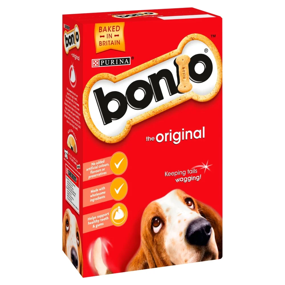 Bonio Original Dog Biscuits 1.2kg x 4 Packs - Image 3