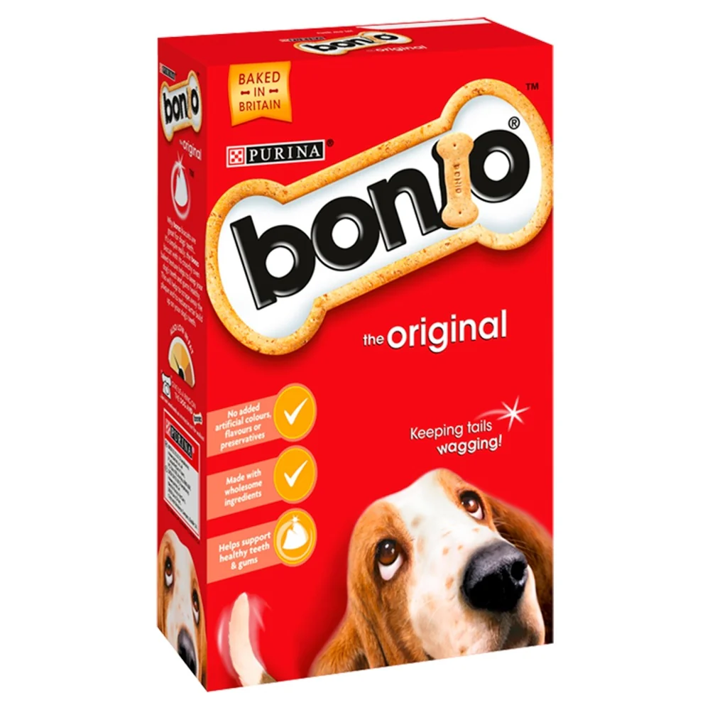 Bonio Original Dog Biscuits 650g x 5 Packs - Image 3