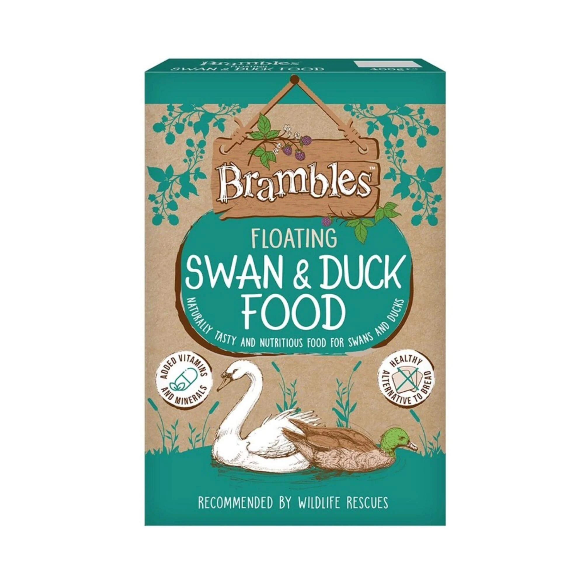 Brambles Floating Swan & Duck Food 400g x 5 - Image 2
