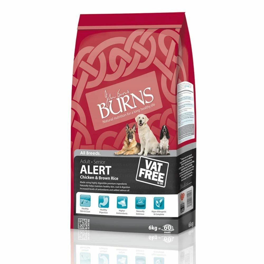 Burns Alert Chicken & Brown Rice Dog Food - Image 6