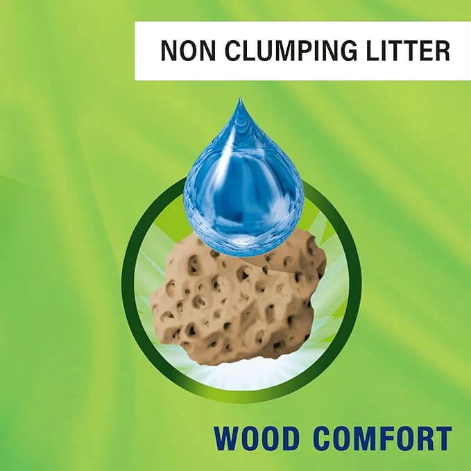 Catsan Wood Comfort Biodegradable Cat Litter 20L - Image 2