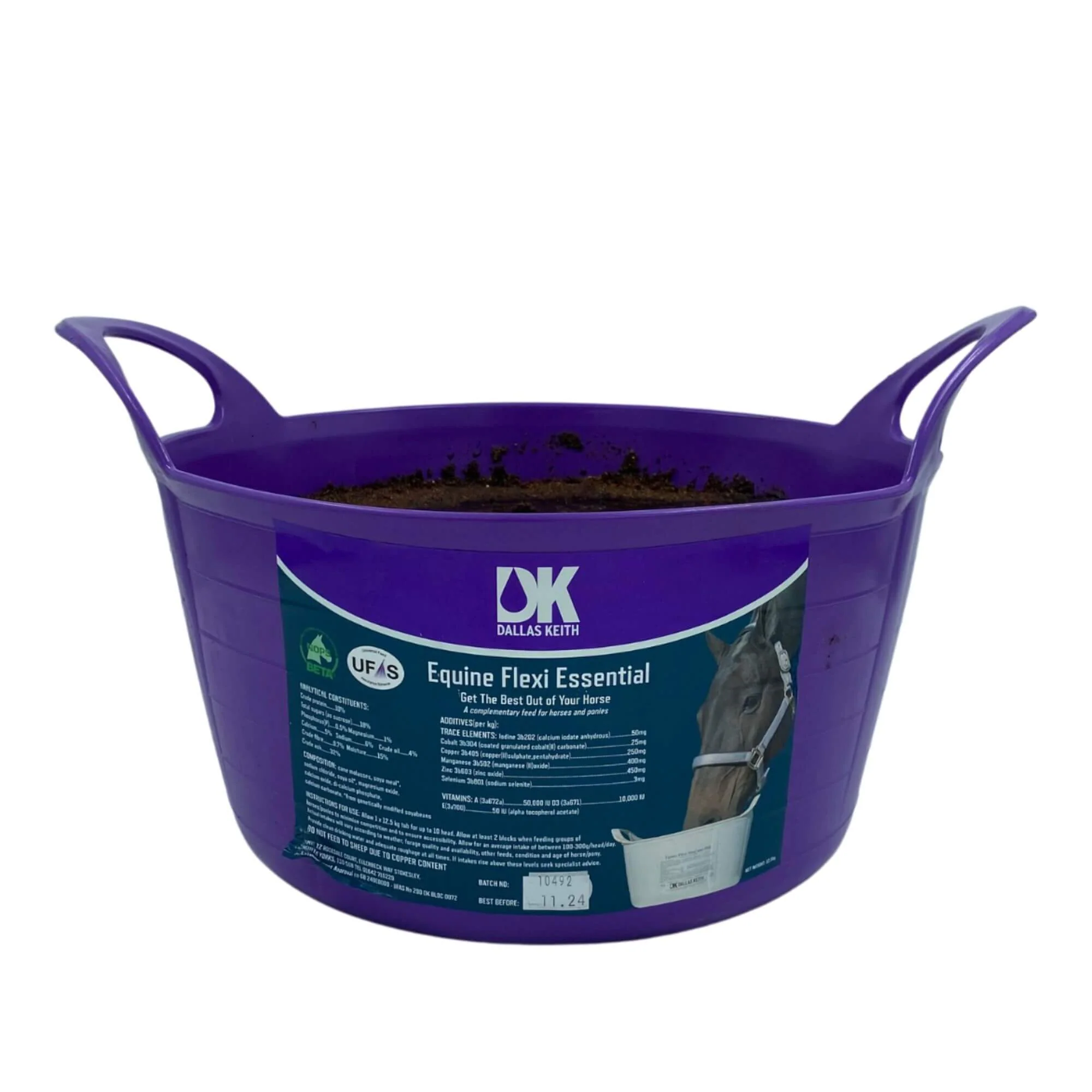 Dallas Keith Equine Flexi Essential Horse Lick 12.5kg - Image 3