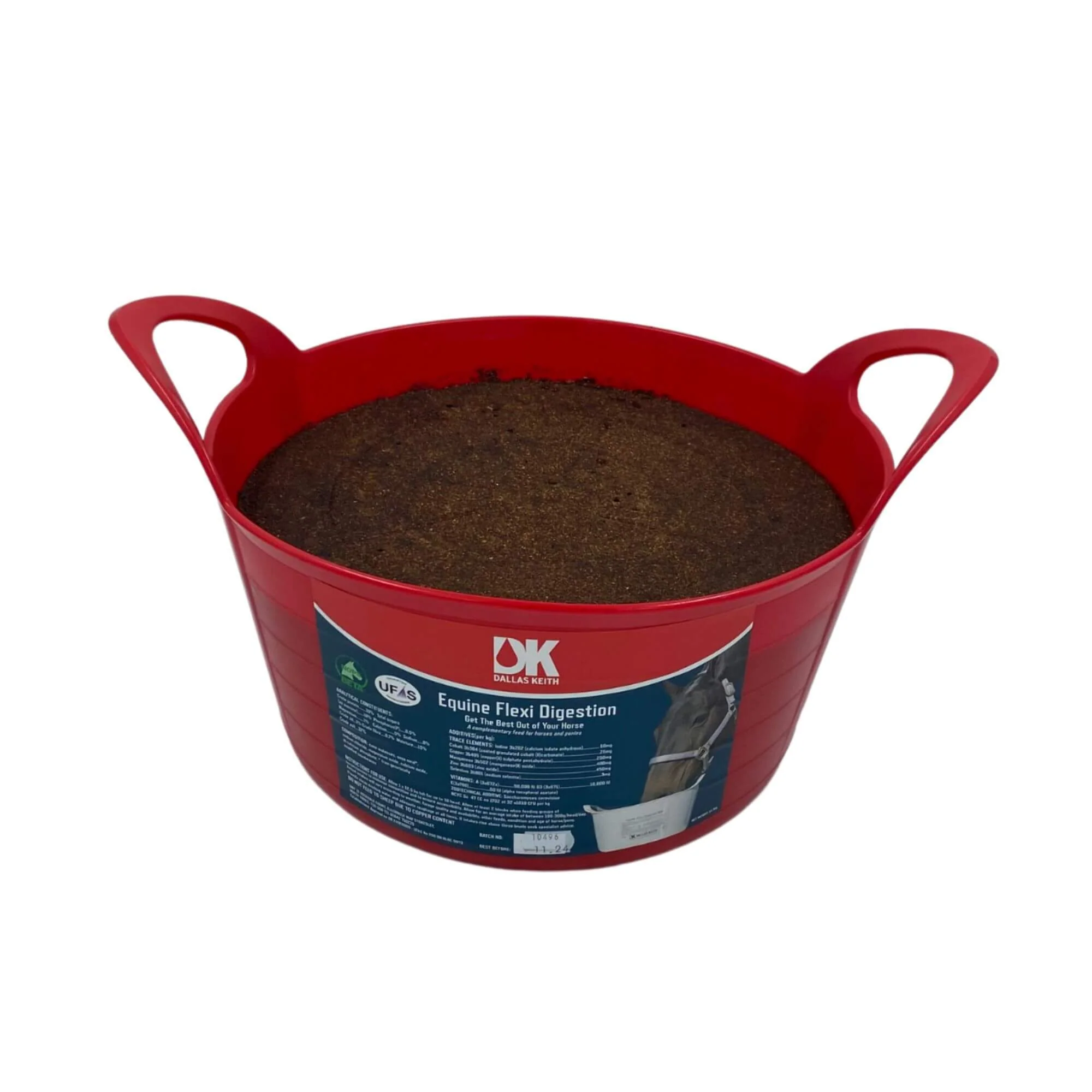 Dallas Keith Equine Flexi Tub Digestion Horse Lick 12.5kg - Image 4