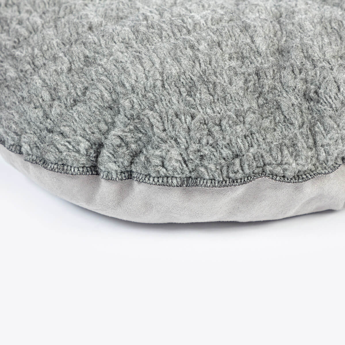 Danish Design Bobble Grey Pewter Quilted Dog Mattress - Image 3