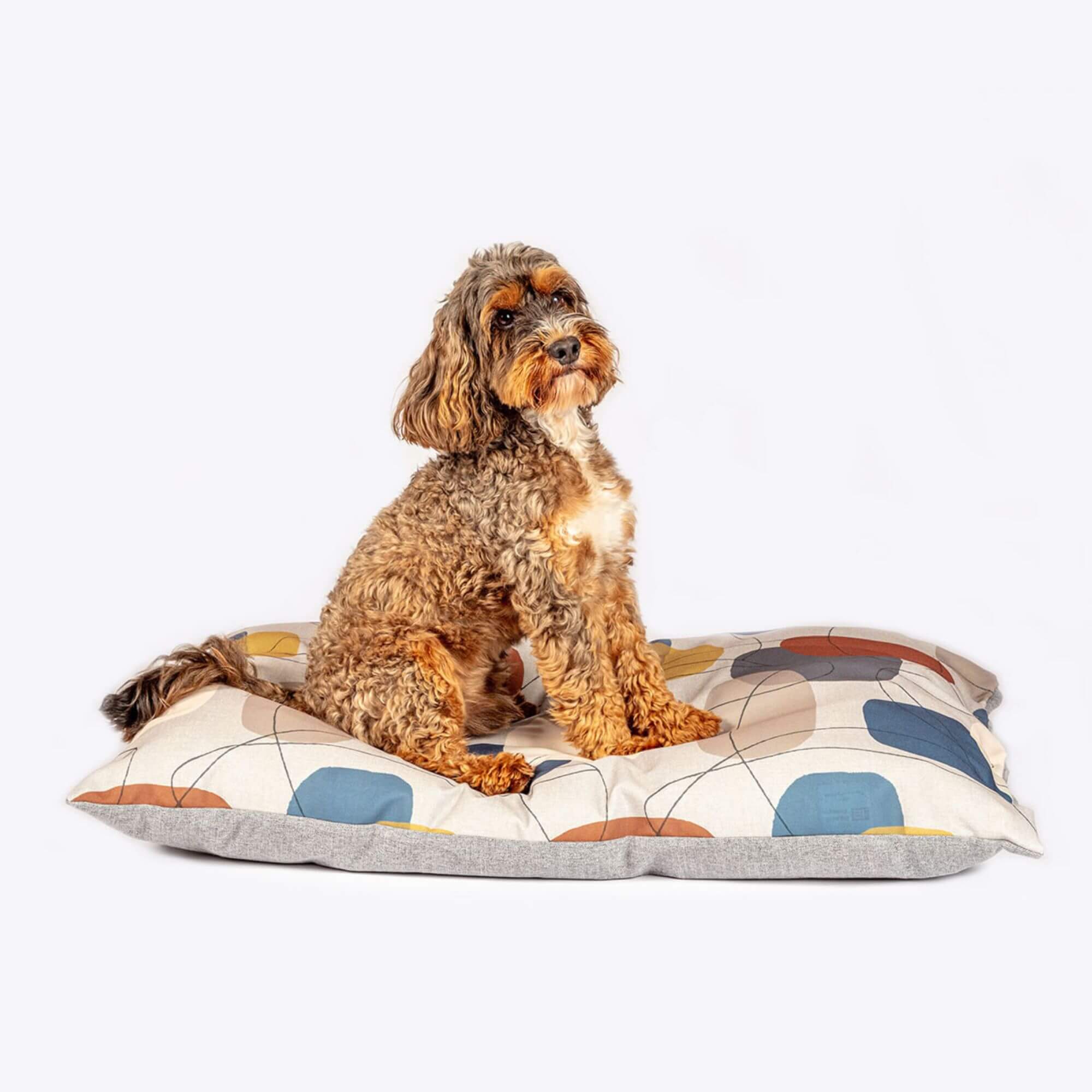 Danish Design Colour Block Deep Duvet Dog Bed - Spare Cover - Image 2