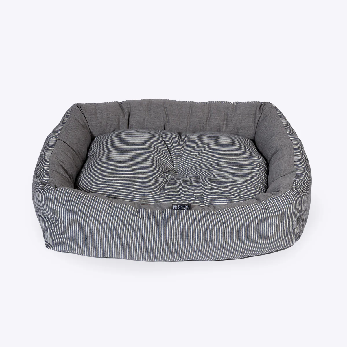 Danish Design Rustic Stripes Grey Snuggle Bed - Image 2