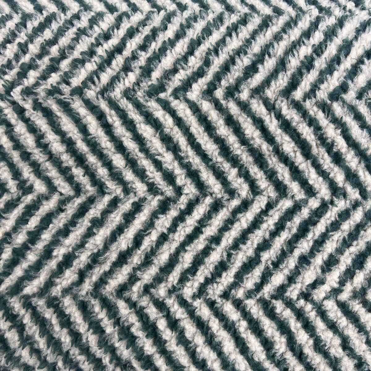 Danish Design Sherpa Fleece Green Herringbone Deep Duvet - Image 3