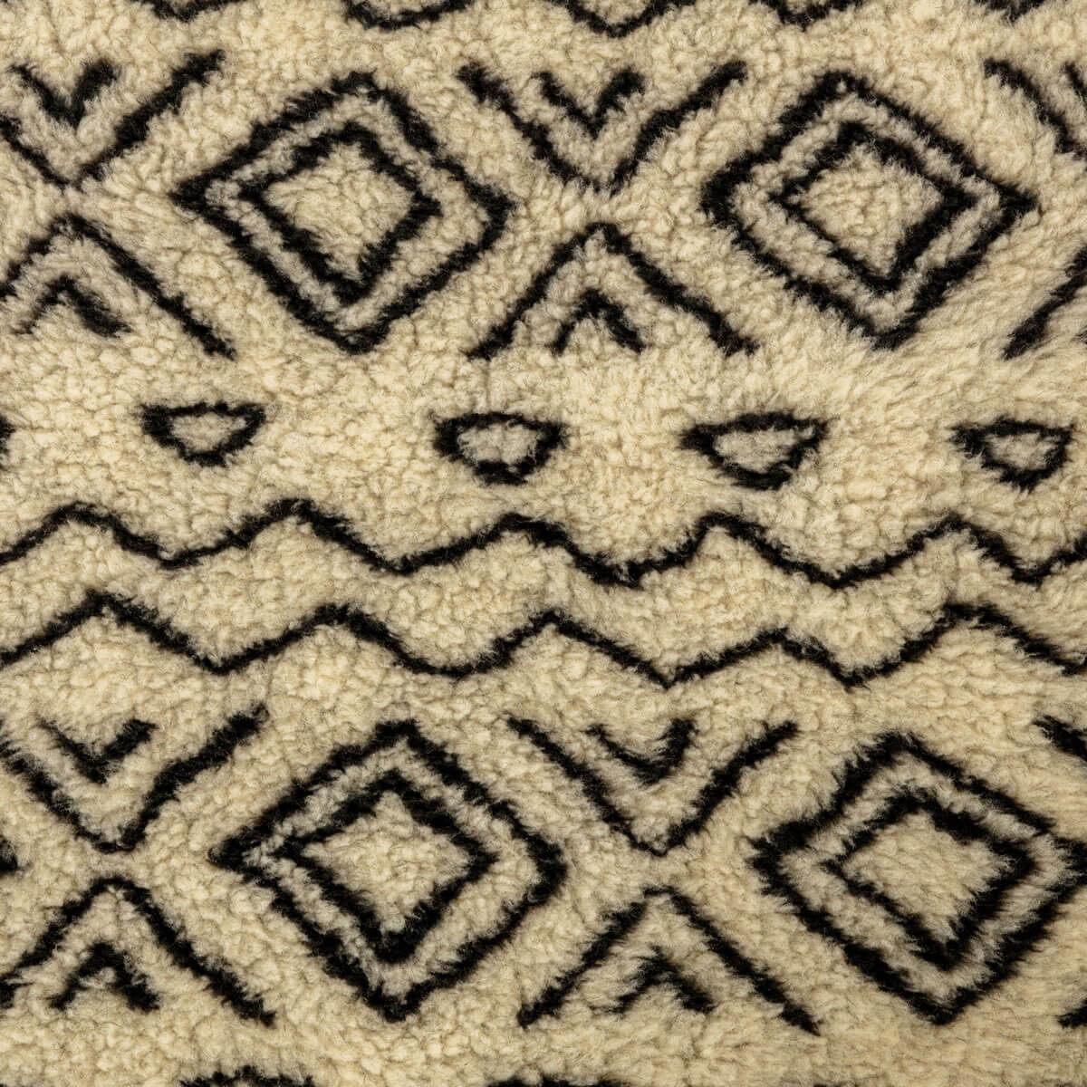 Danish Design Sherpa Fleece Neutral Geometric Deep Duvet - Image 2