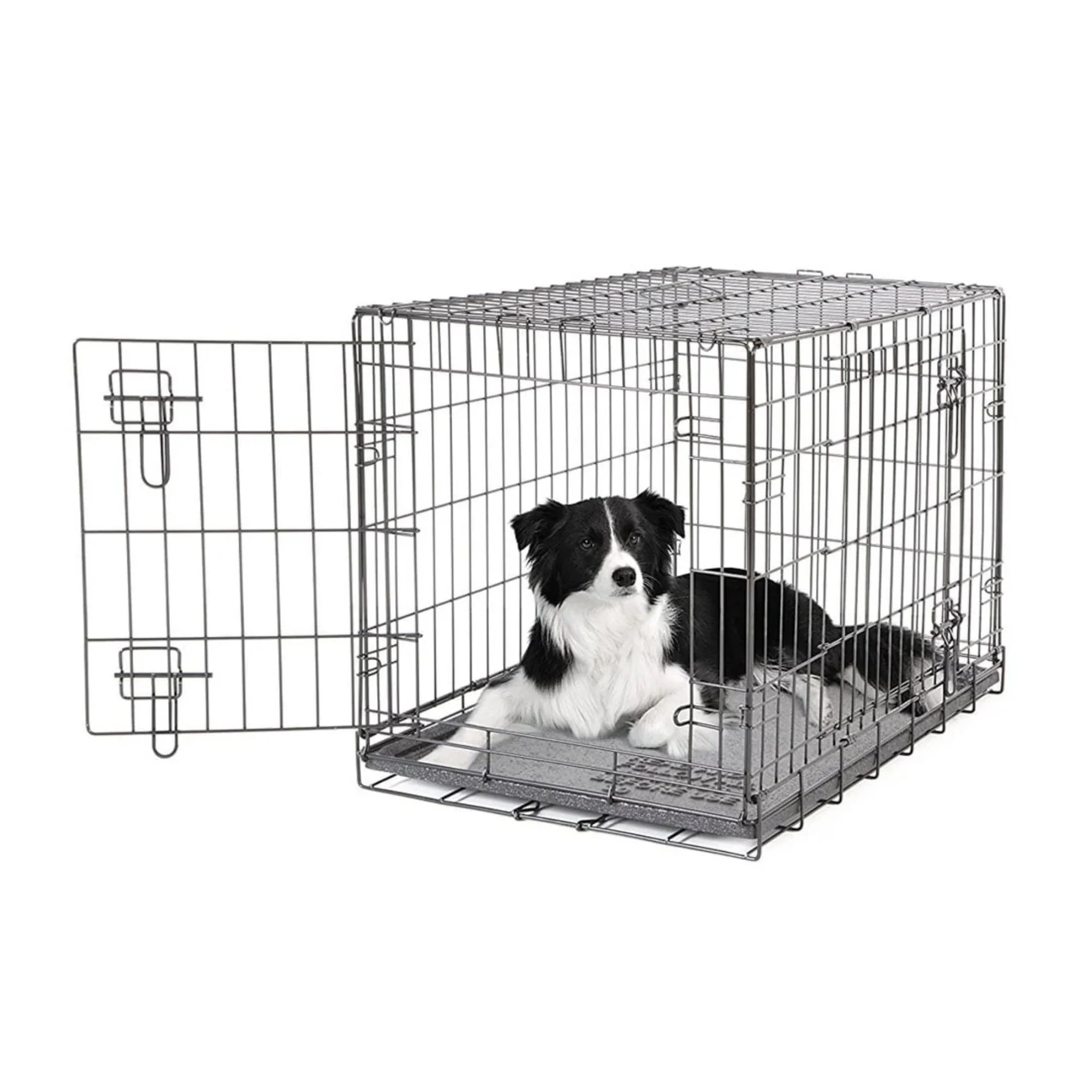 Dogit 2 Door Wire Black Dog Crate - Image 3