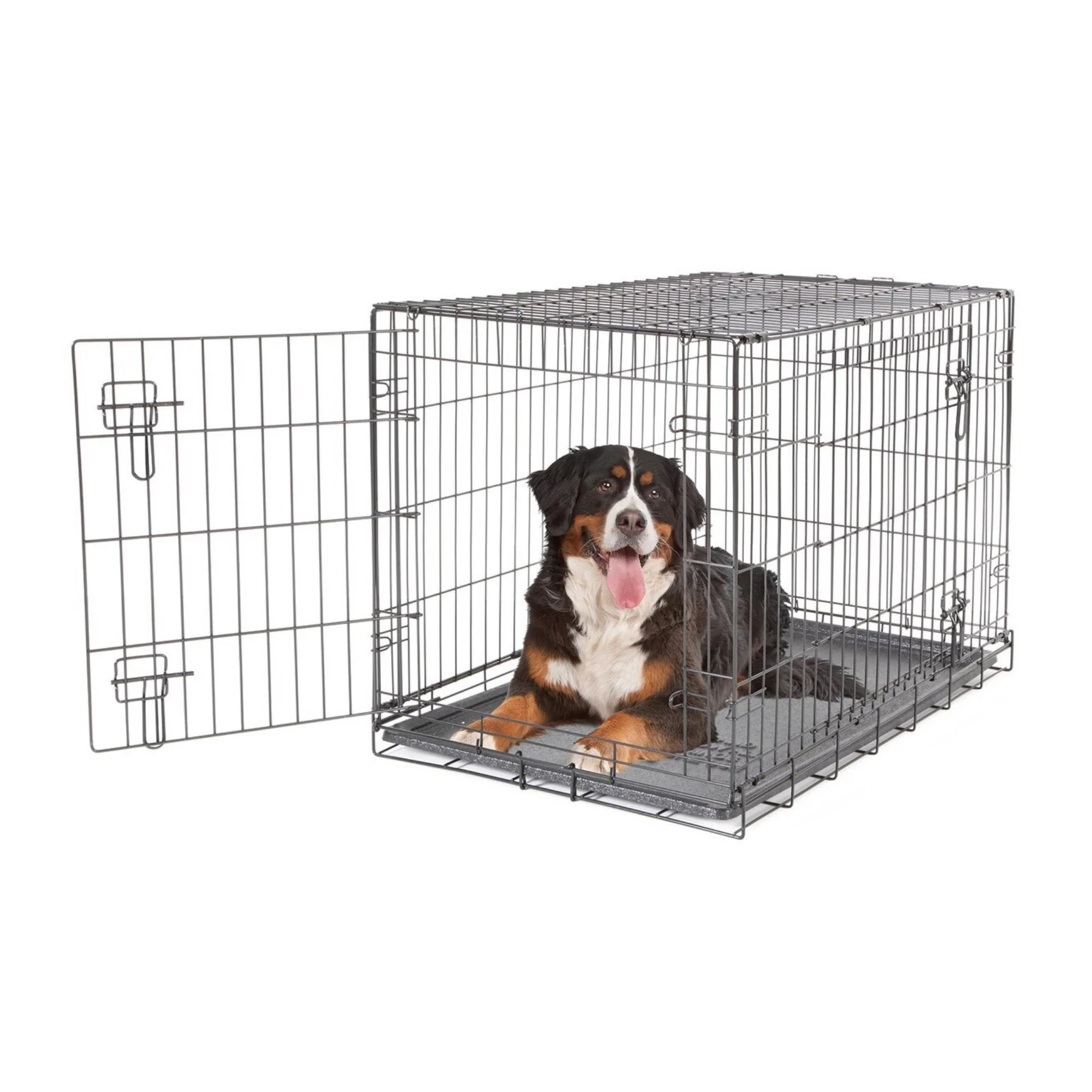 Dogit 2 Door Wire Black Dog Crate - Image 6