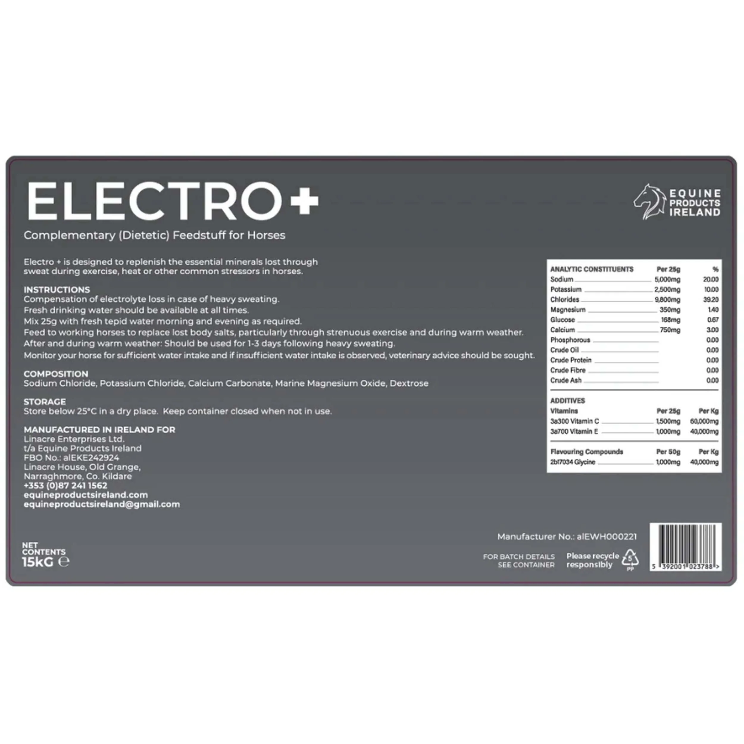 Equine Products Ireland Electro for Horses + 2 kg - Image 2