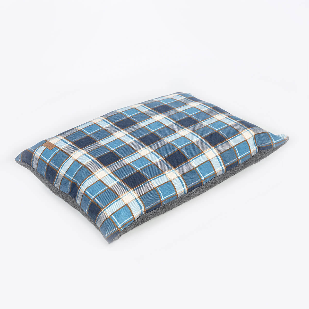 FatFace Fleece Check Deep Duvet Dog Bed - Image 5