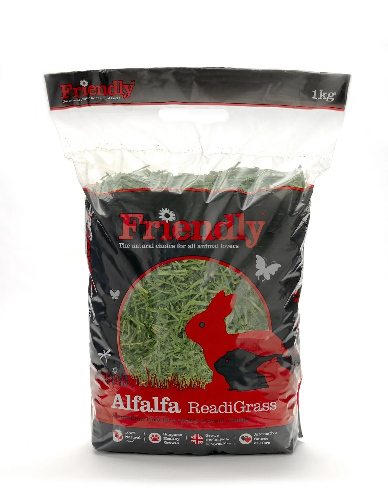 Friendly Alfalfa Readigrass Small Animal Food 4 x 1kg - Image 2