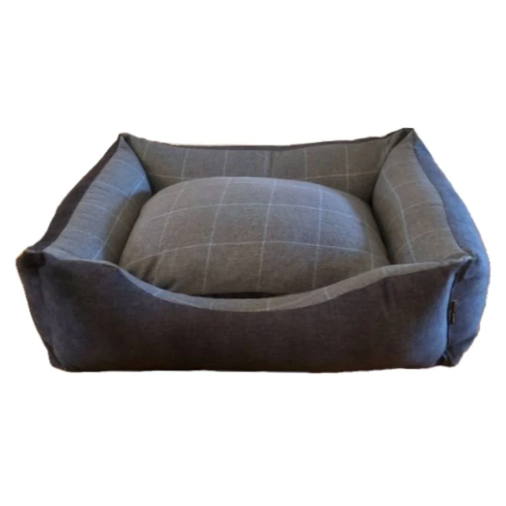 GB Pet Beds Handmade Country Check Dog Sofa Bed - Image 4