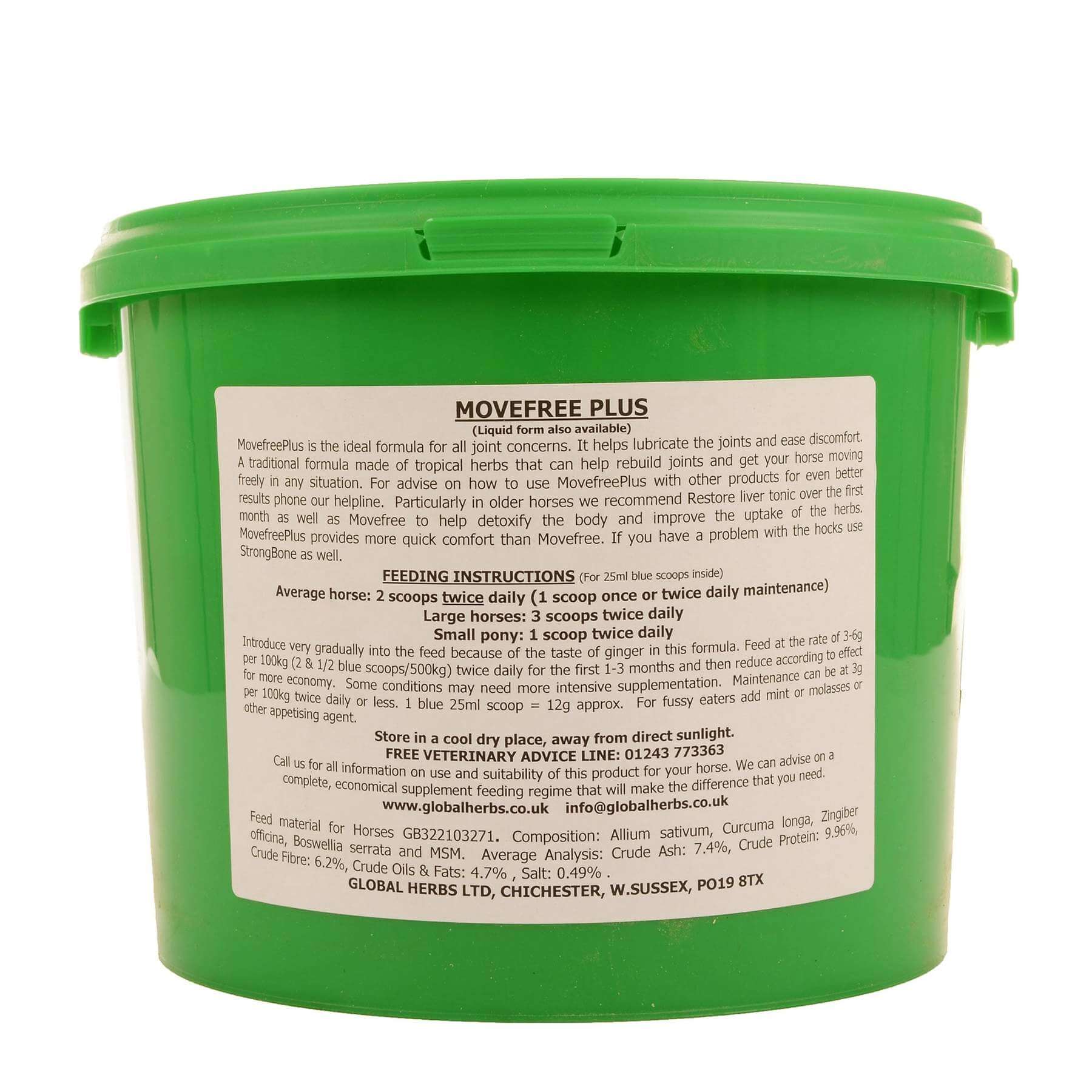 Global Herbs Movefree Plus Joint Supplement - Image 2