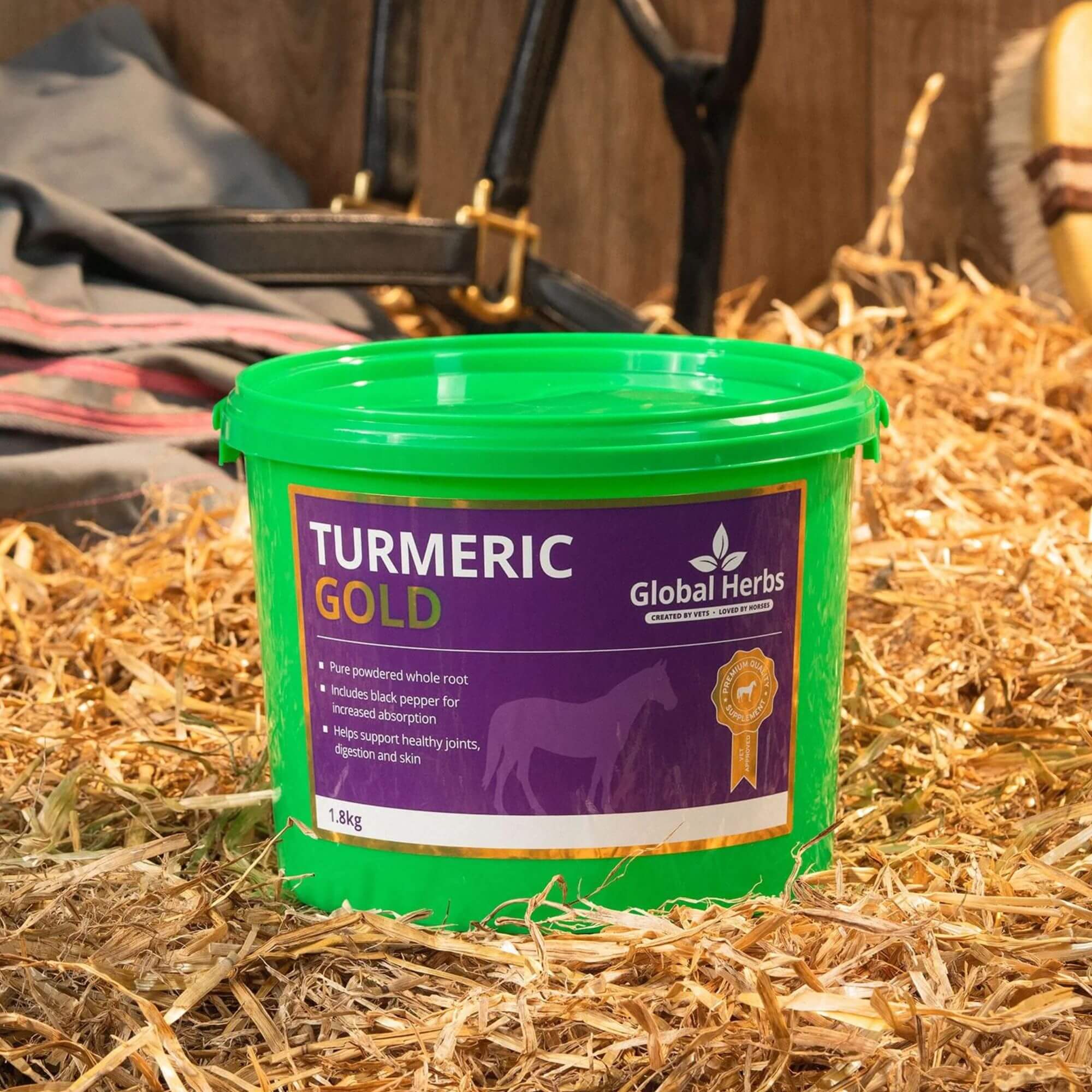 Global Herbs Tumeric Gold 1.8kg - Image 2