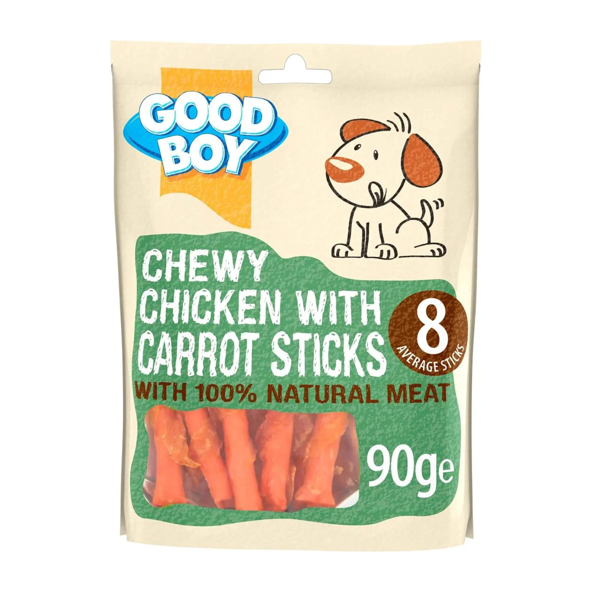 Good Boy Chicken Carrot Sticks Dog Treats 10 x 90g - Image 5