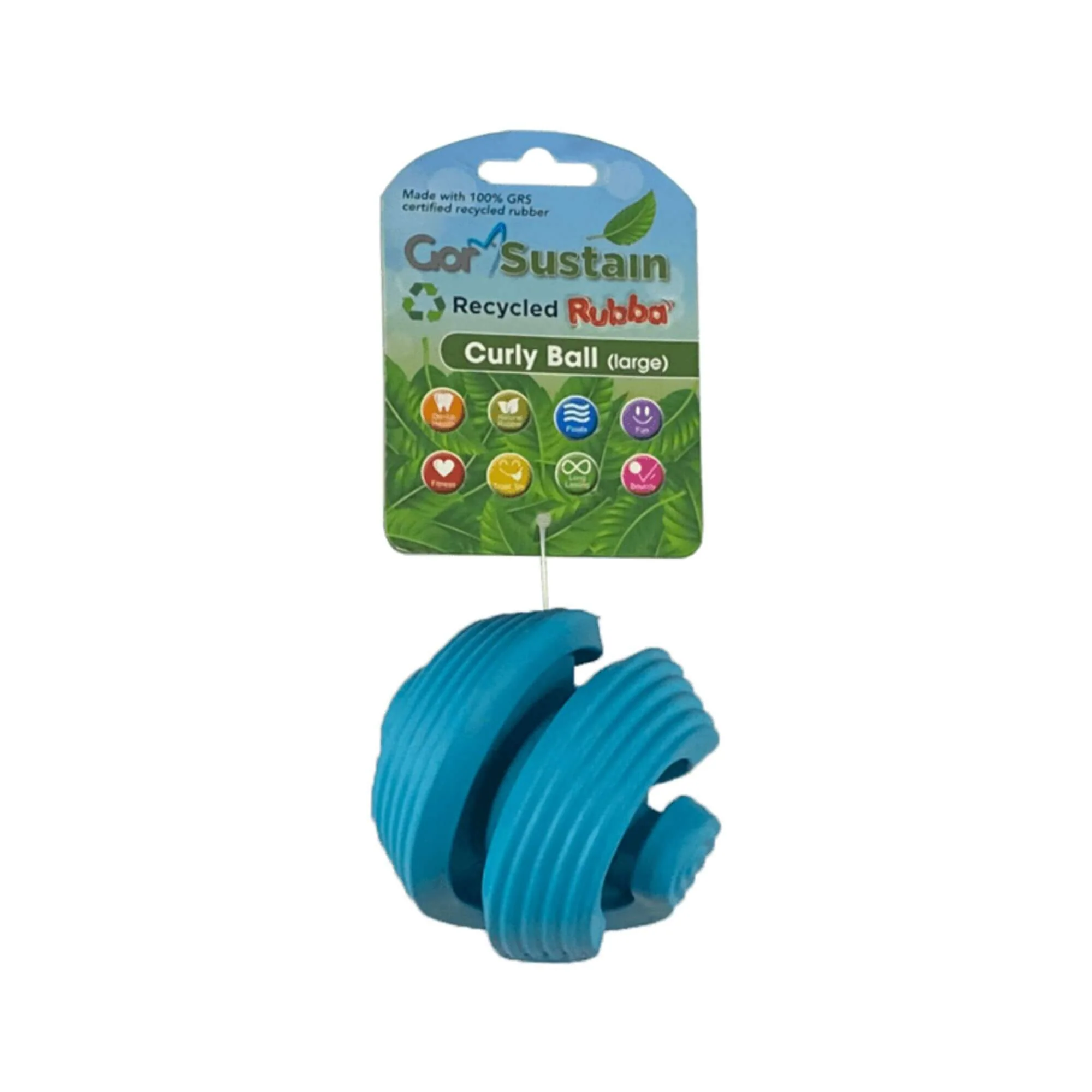 Gor Sustain Curly Ball Dog Toy - Image 5