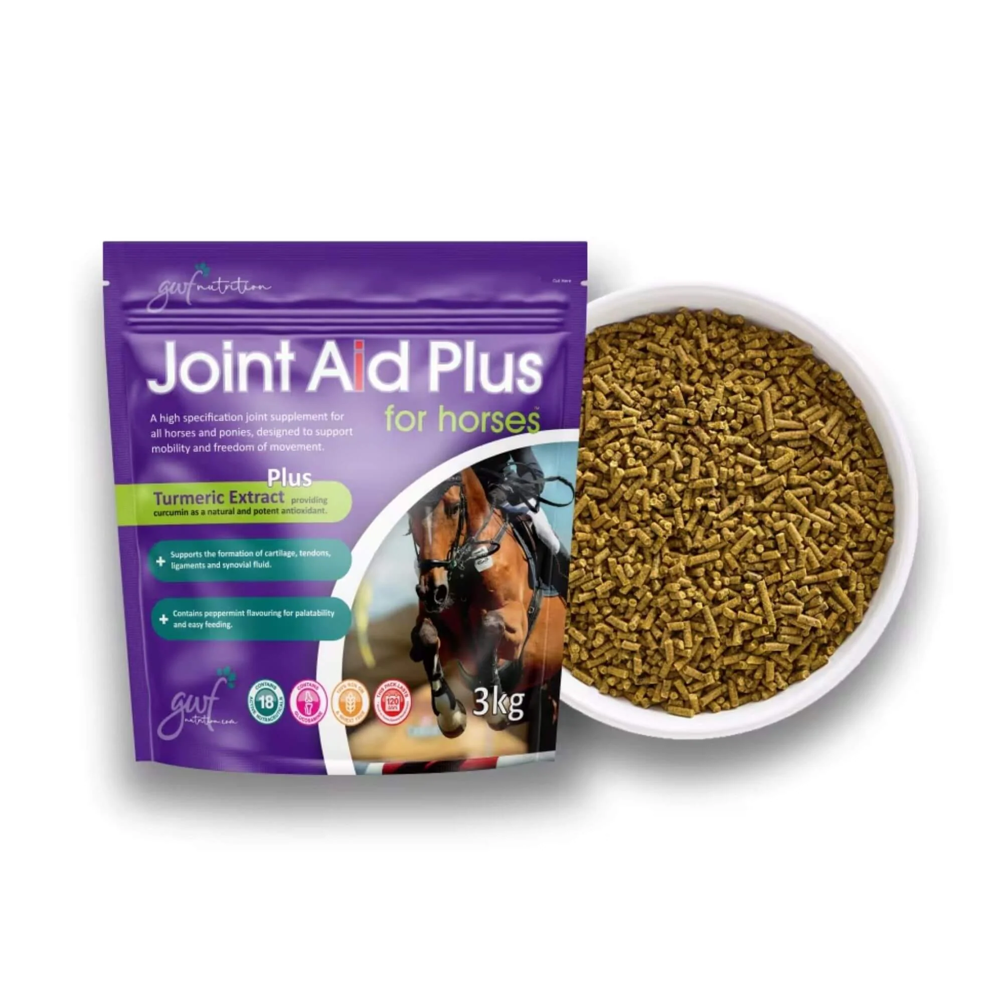 GWF Nutrition Joint Aid Plus for Horses 3kg - Image 2