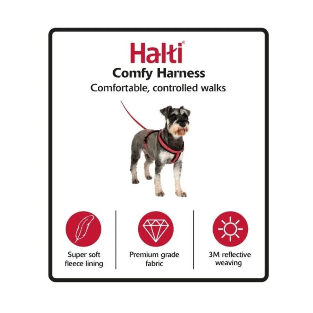 Halti Comfy Dog Harness in Red - Image 4