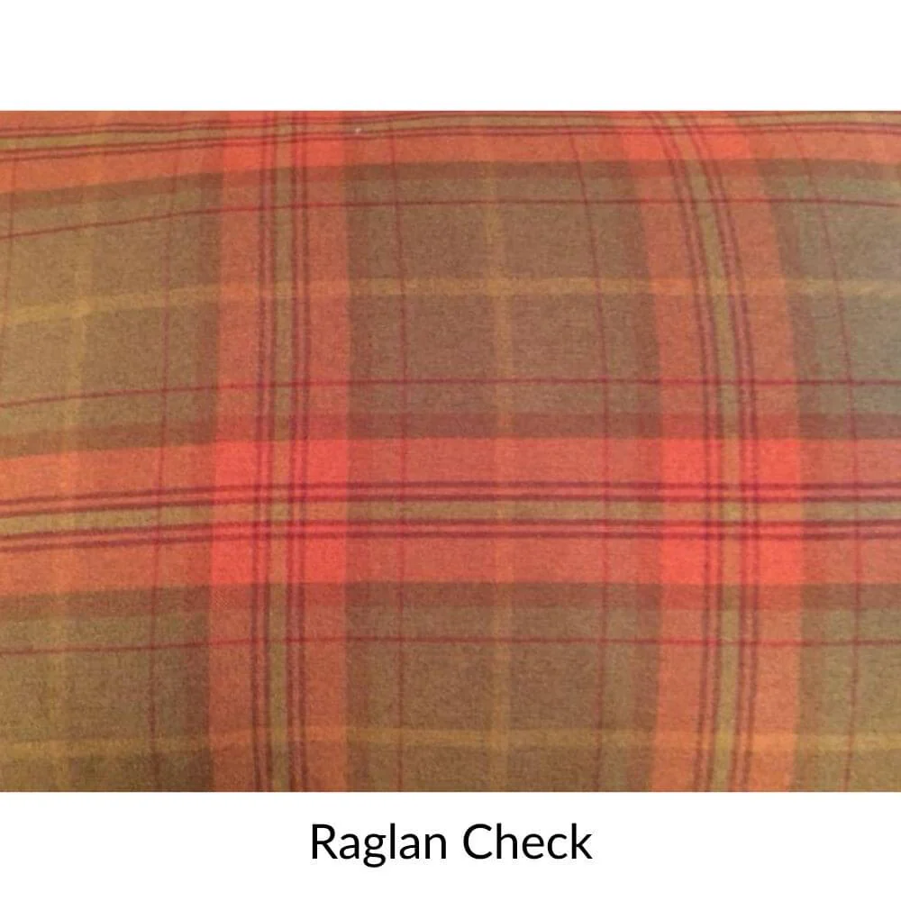 Handmade Country Check Cushion Dog Bed - Image 3