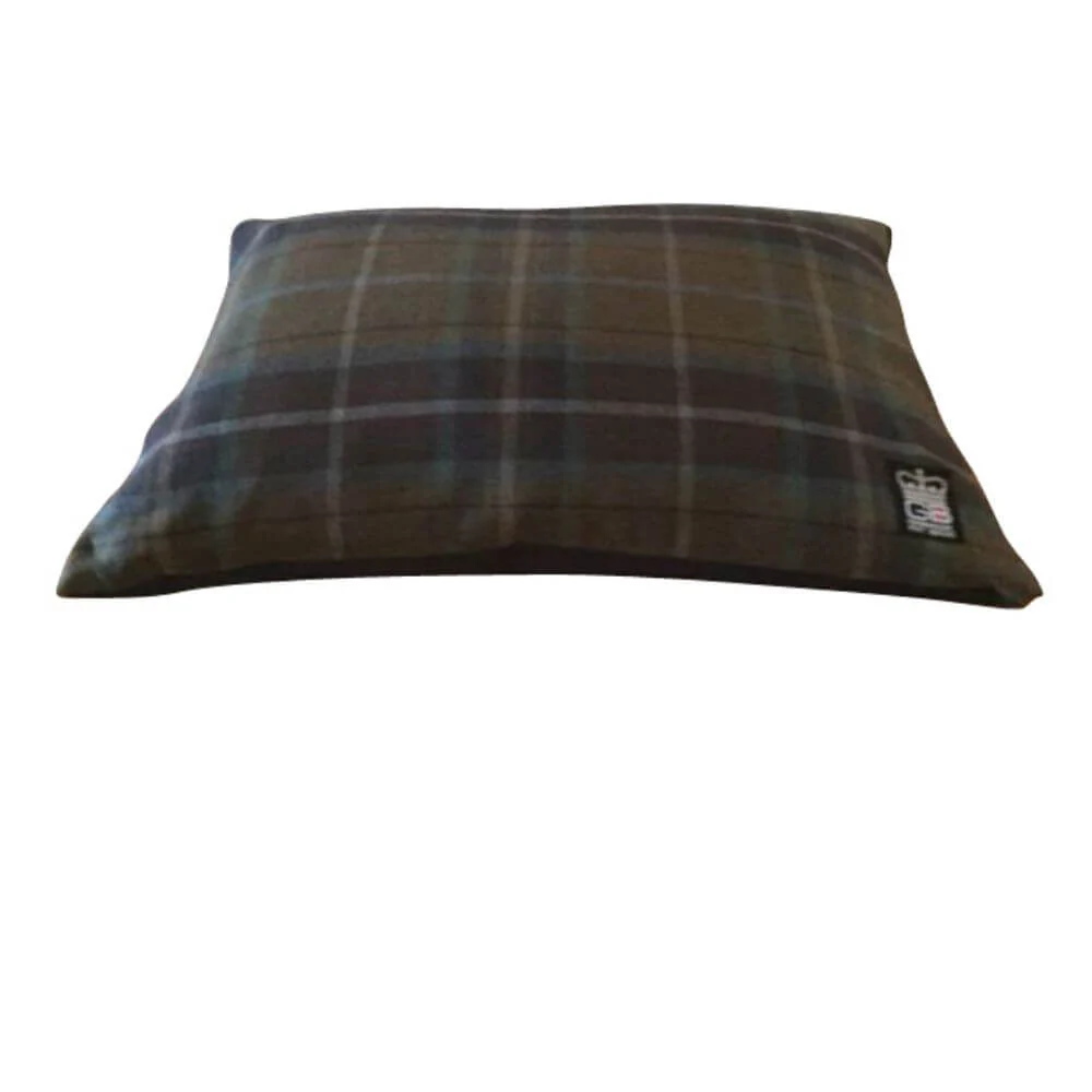 Handmade Country Check Cushion Dog Bed - Image 7