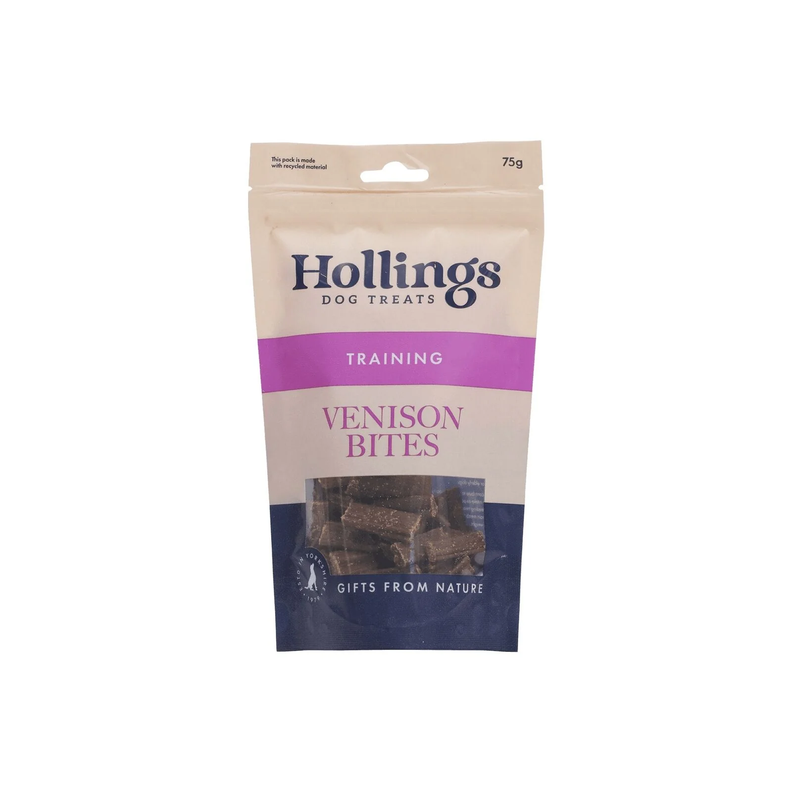 Hollings Training Treat Venison 75g x 10 Packs - Image 3