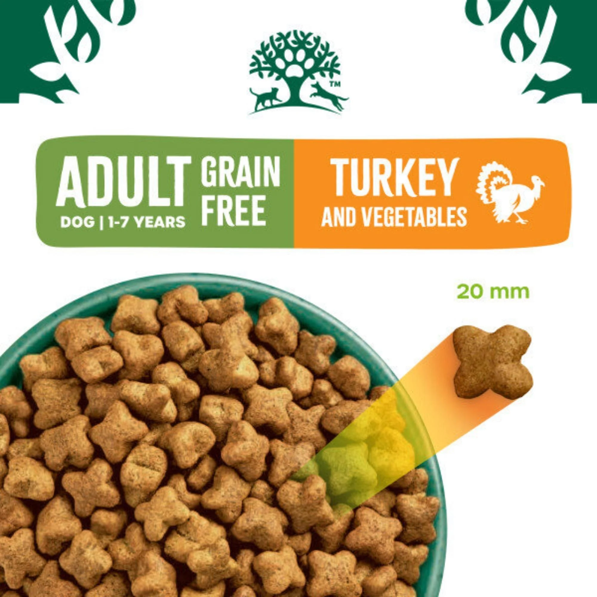 James Wellbeloved Adult Grain Free Turkey & Vegetable 10kg - Image 2