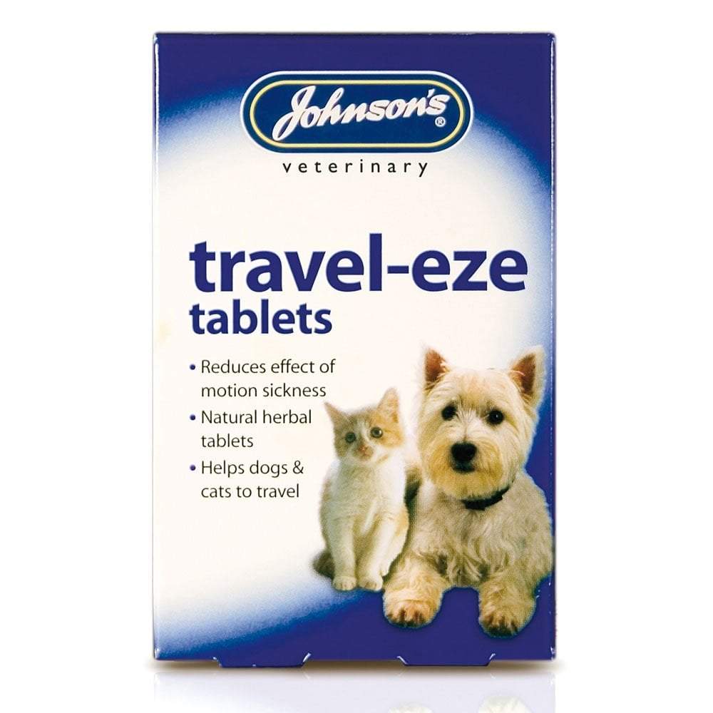 Johnsons Travel-Eze Tablets for Dogs & Cats 24 Tabs x 6 Packs - Image 2