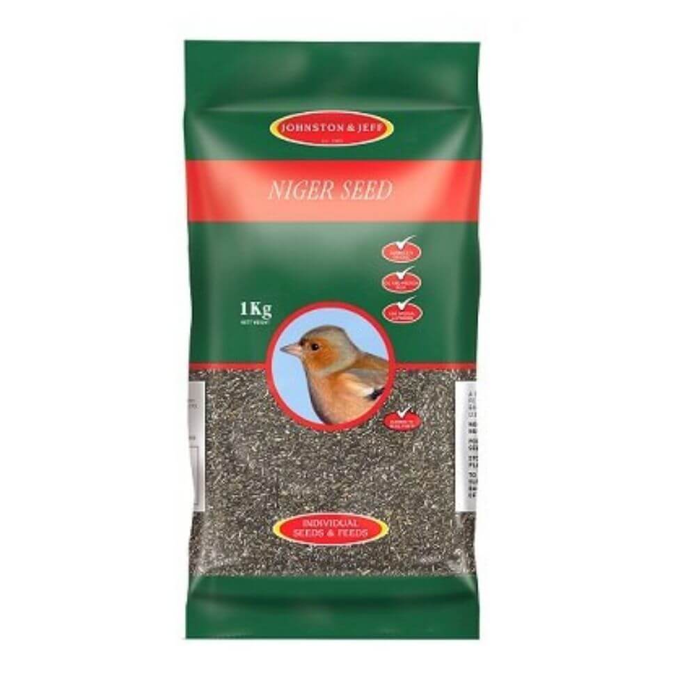 Johnston & Jeff Niger Seed 12 x 1kg - Image 2