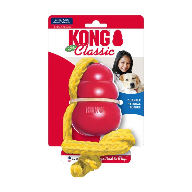 KONG Classic with Rope - Image 3