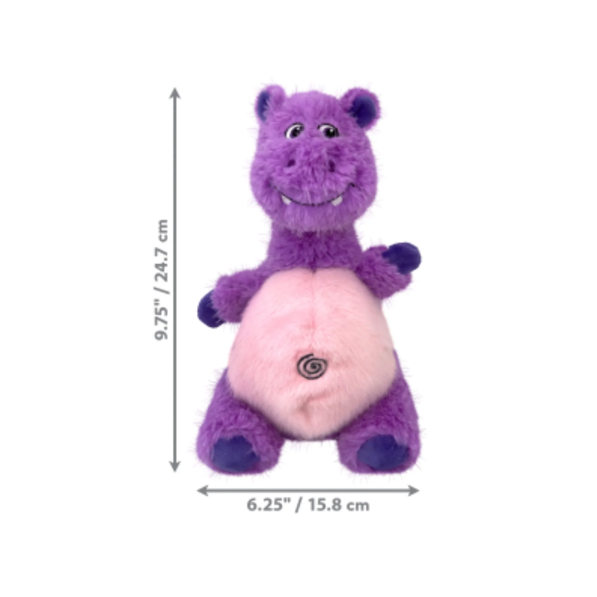 KONG Knots Belly Hippo - Image 2