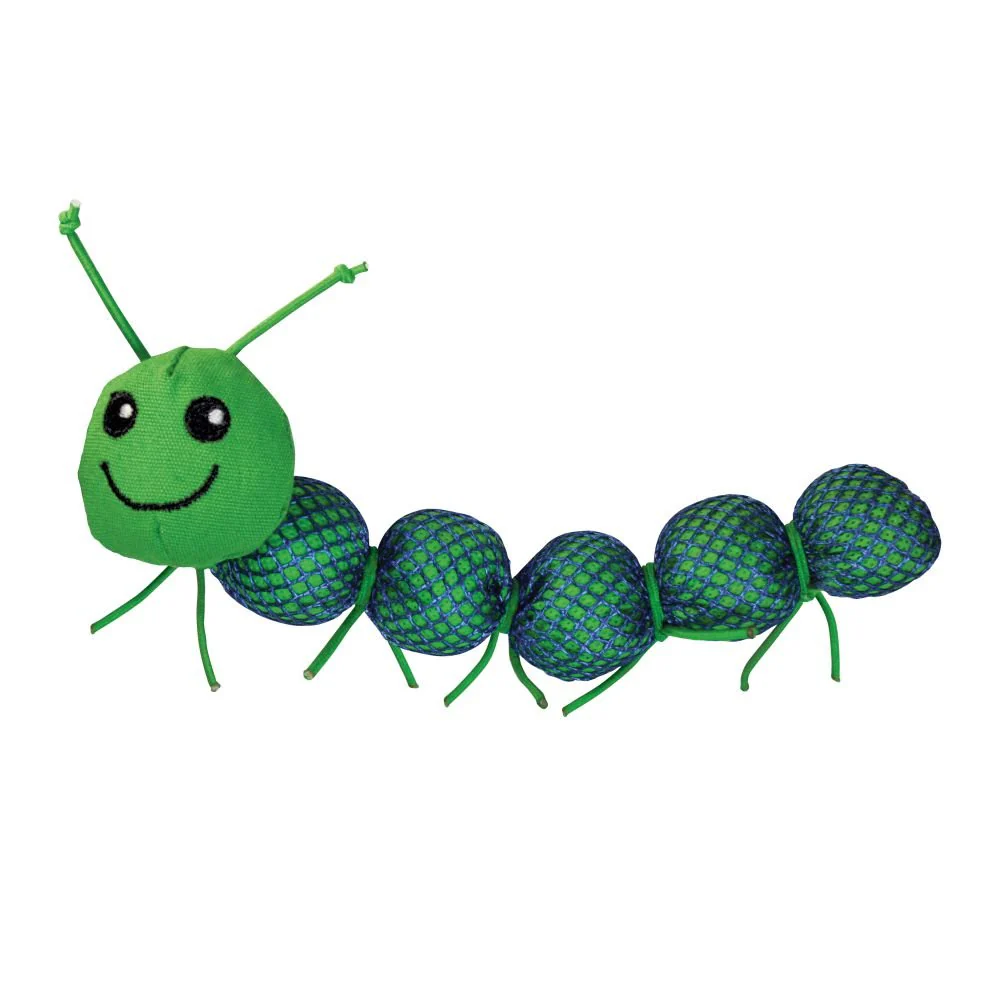 KONG Nibble Critters Catnipillar - Image 2