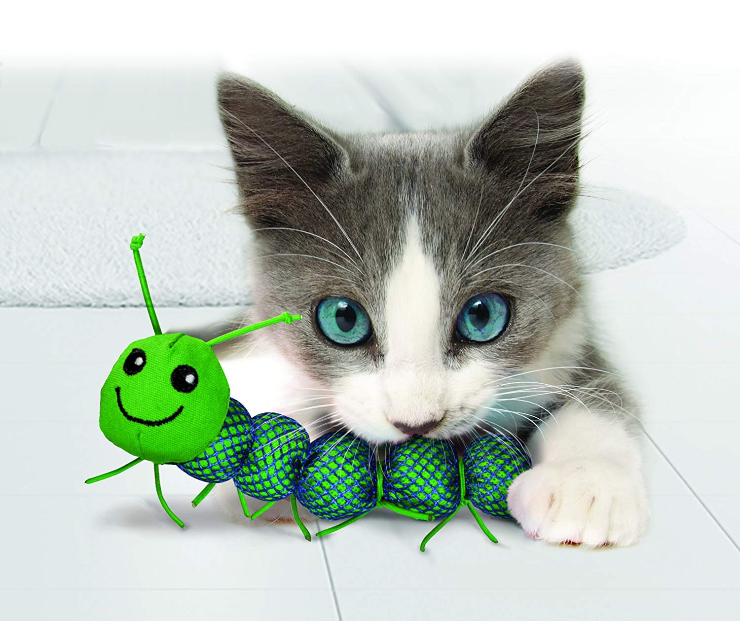 KONG Nibble Critters Catnipillar - Image 3