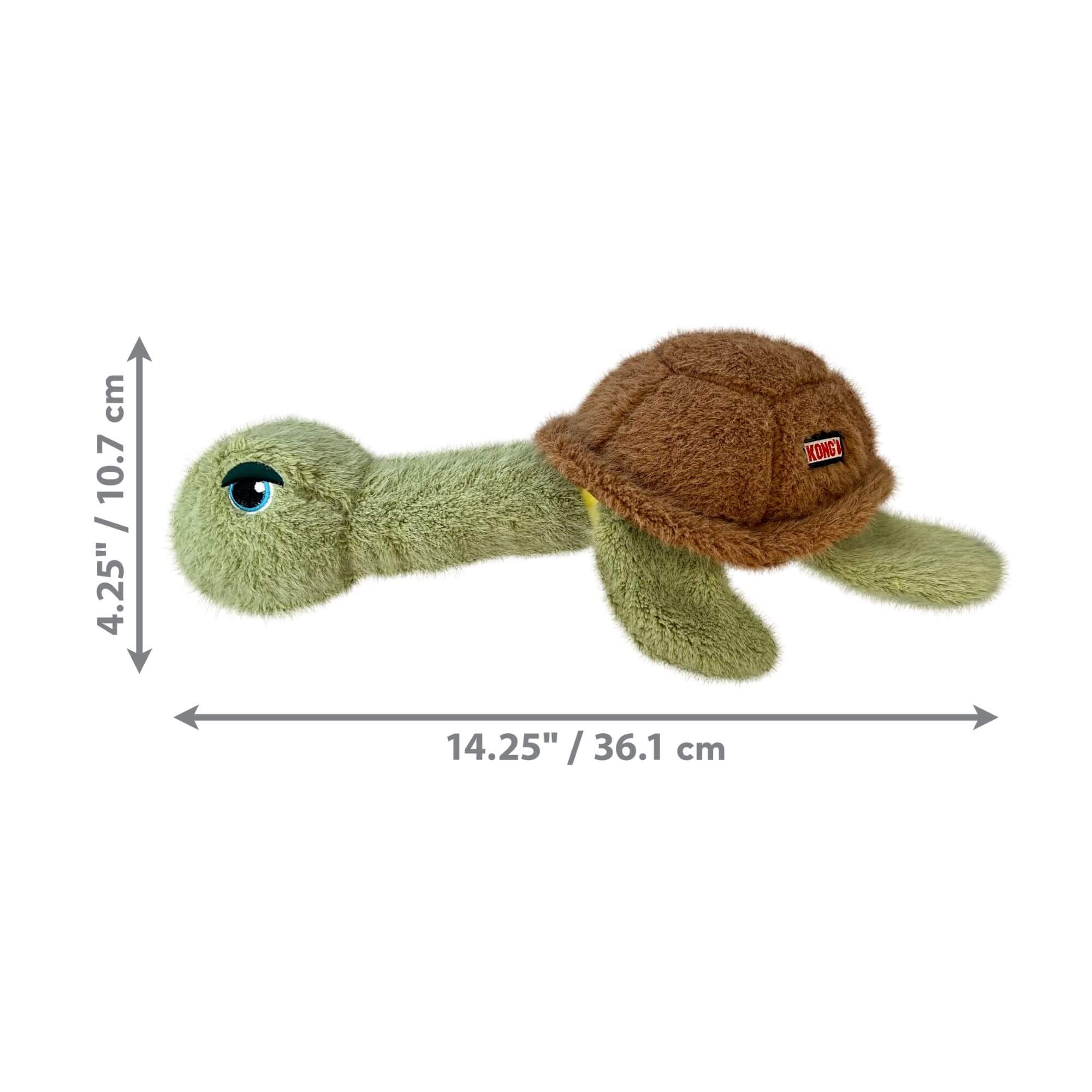 KONG Scruffs Turtle - Image 2